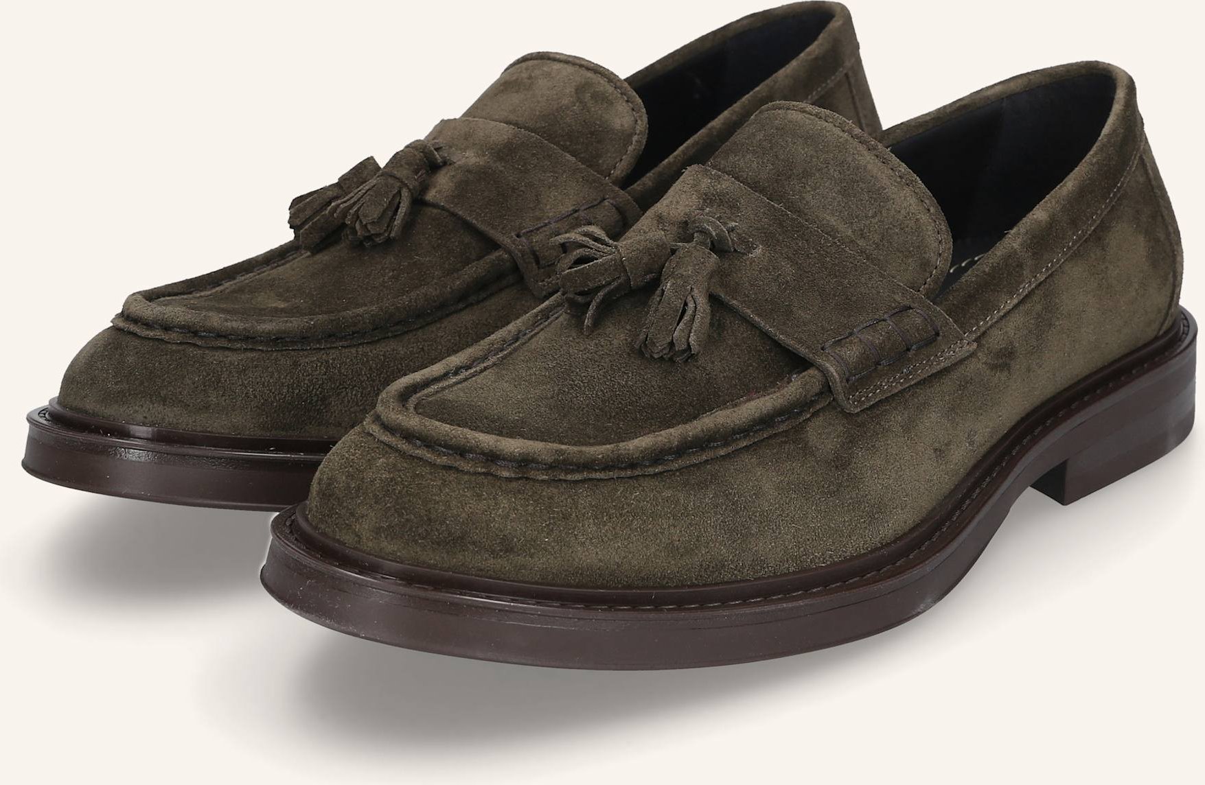 Heinrich Dinkelacker Loafer Florenz Plain V gruen