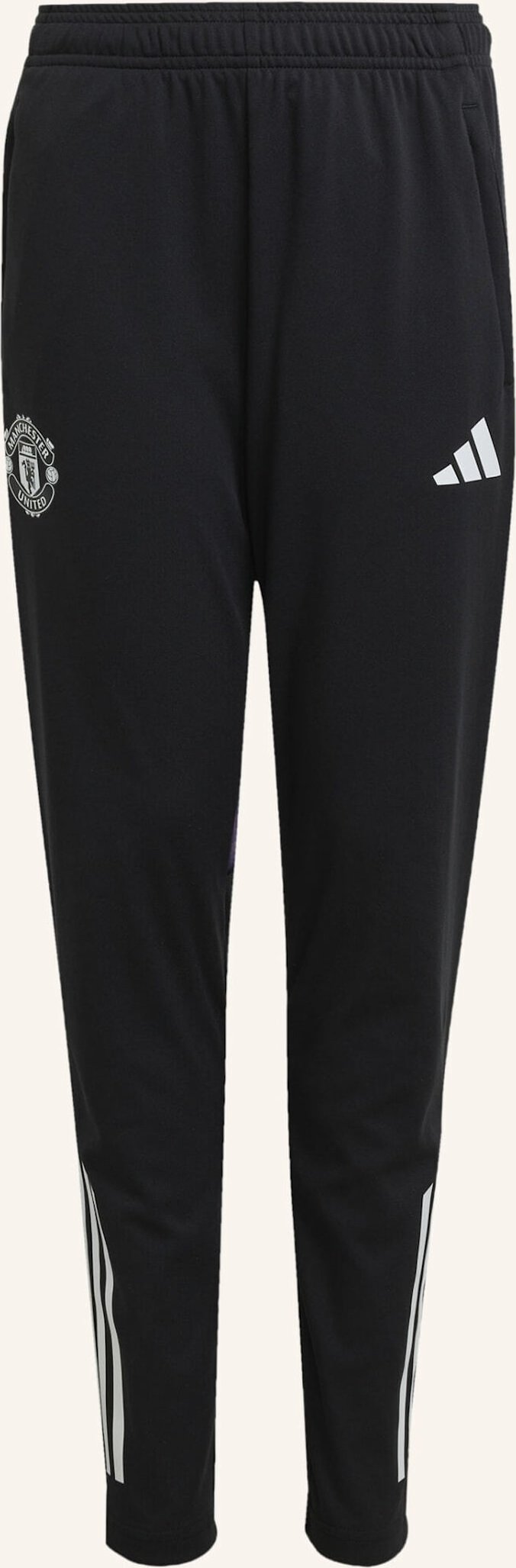 Thumbnail - Adidas Manchester United Tiro 25 Competition Kids Trainingshose schwarz
