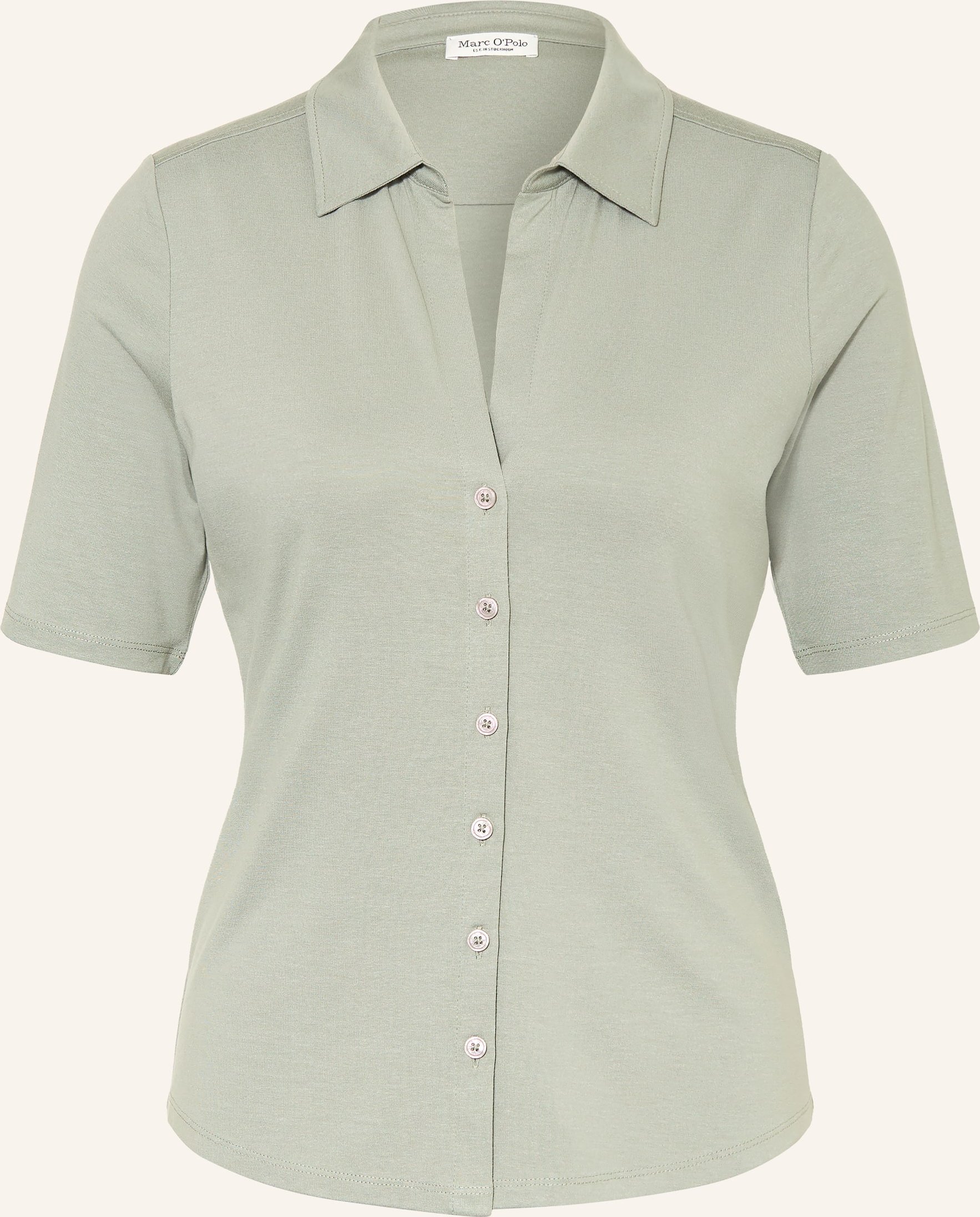 Marc O'polo Jerseybluse gruen