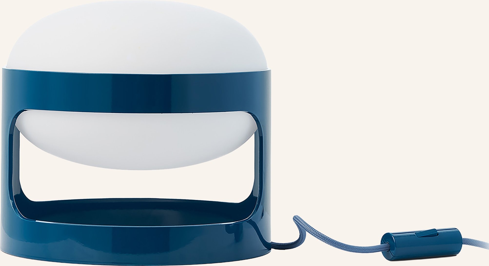 Kartell Tischleuchte kd28 blau