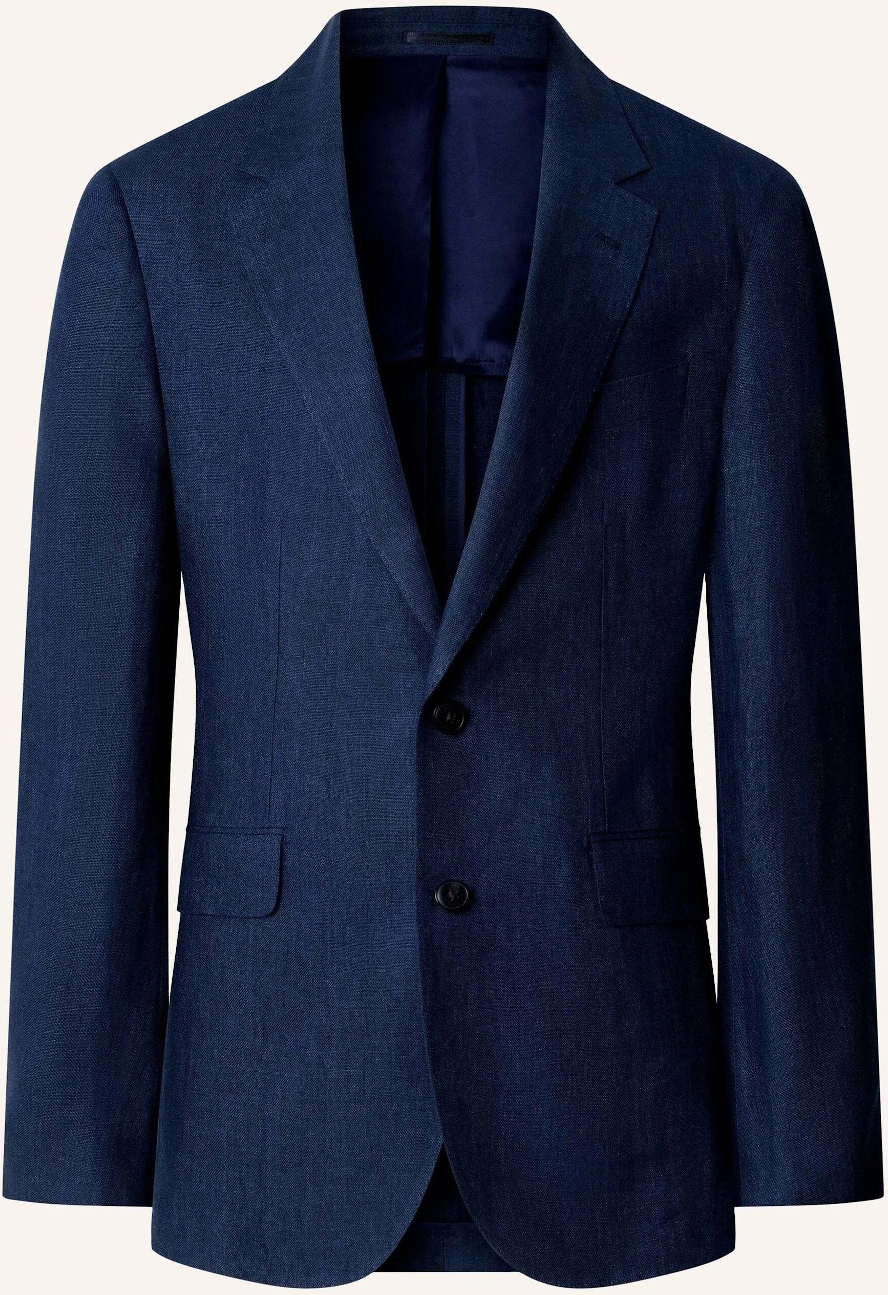 Hackett London Blazer Linen Delave Hopsack blau