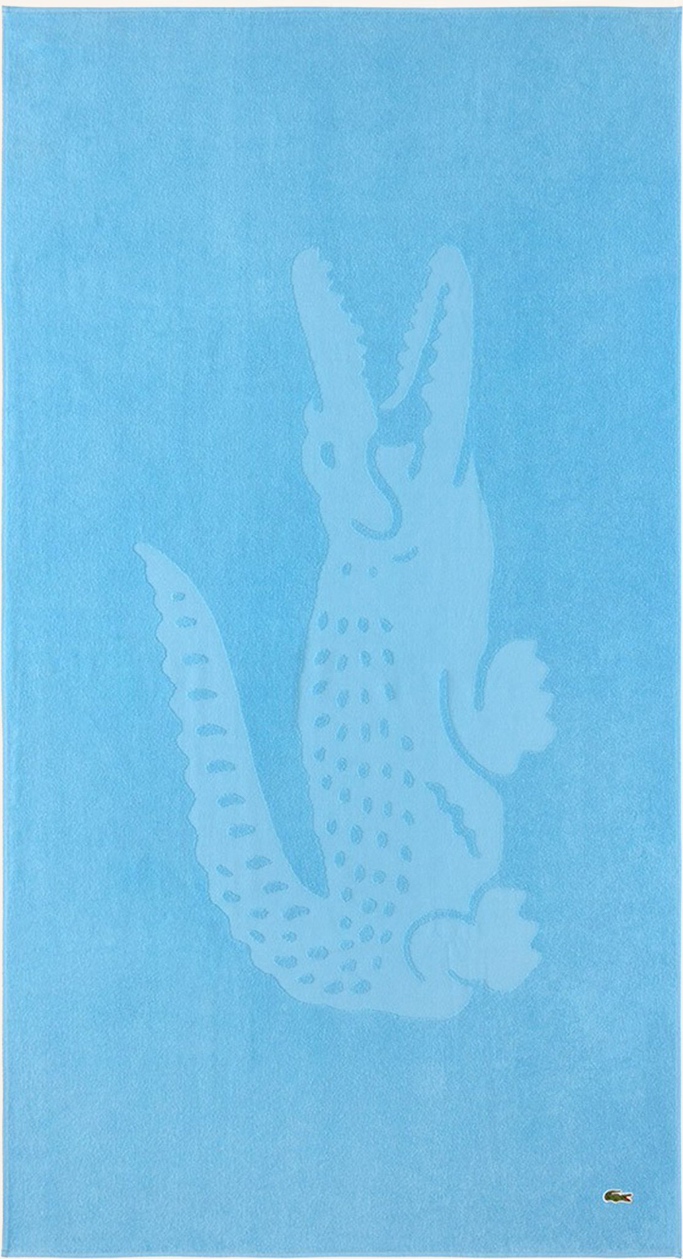 Lacoste Strandtuch Lsport blau