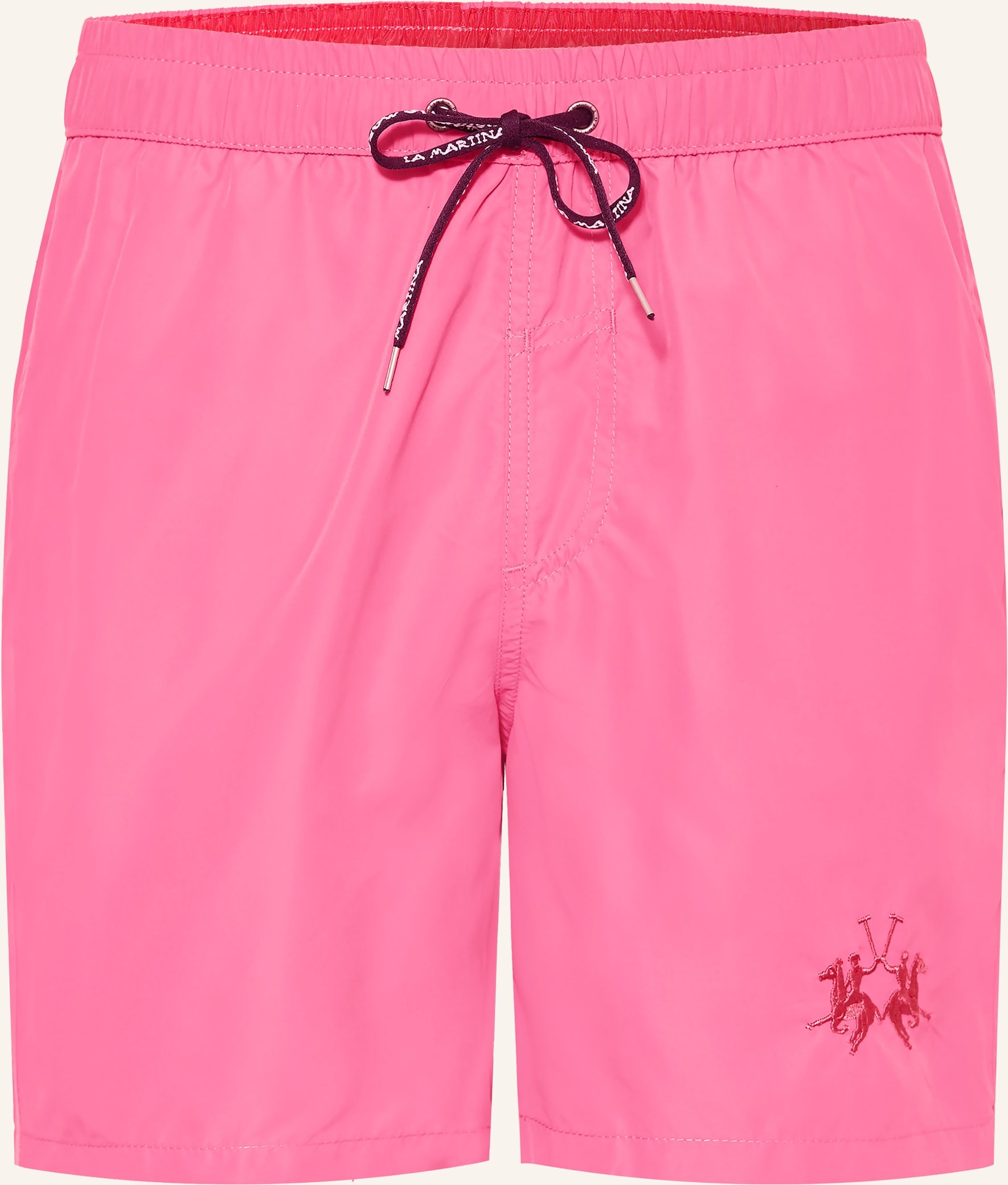La Martina Badeshorts pink