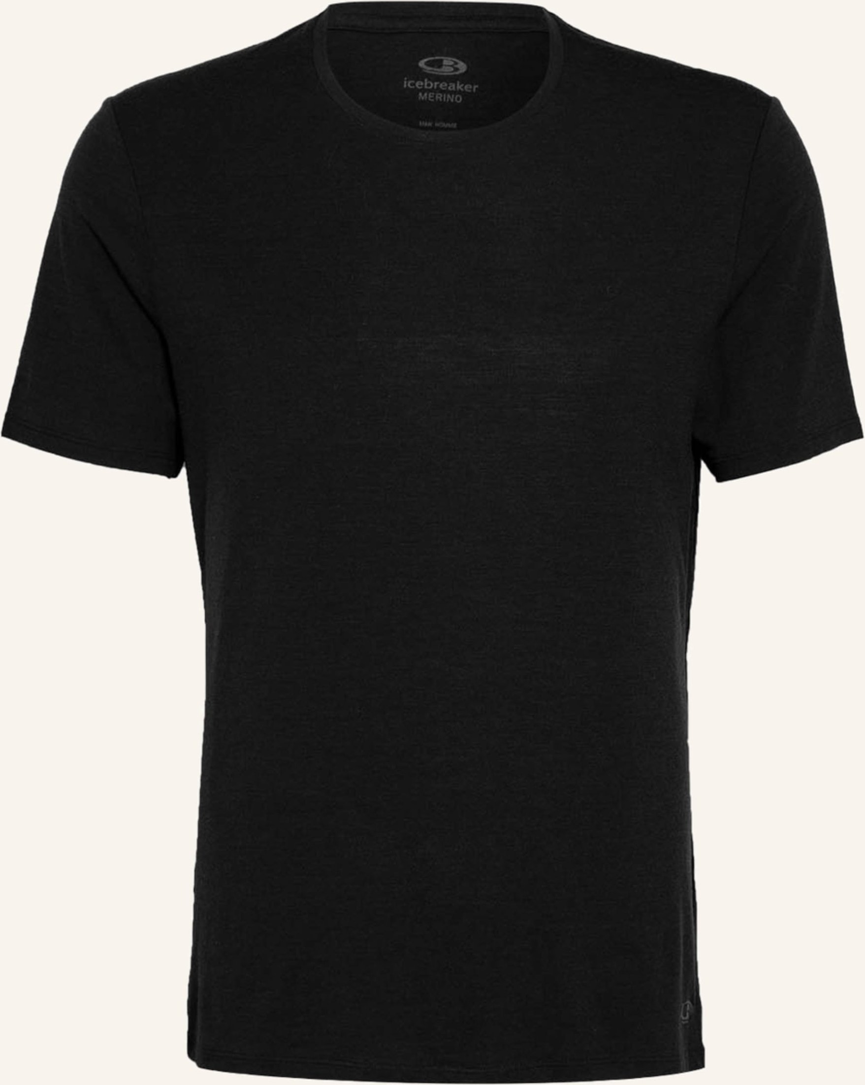 Thumbnail - Icebreaker Funktionswäsche-Shirt Anatomica Aus Merinowolle schwarz