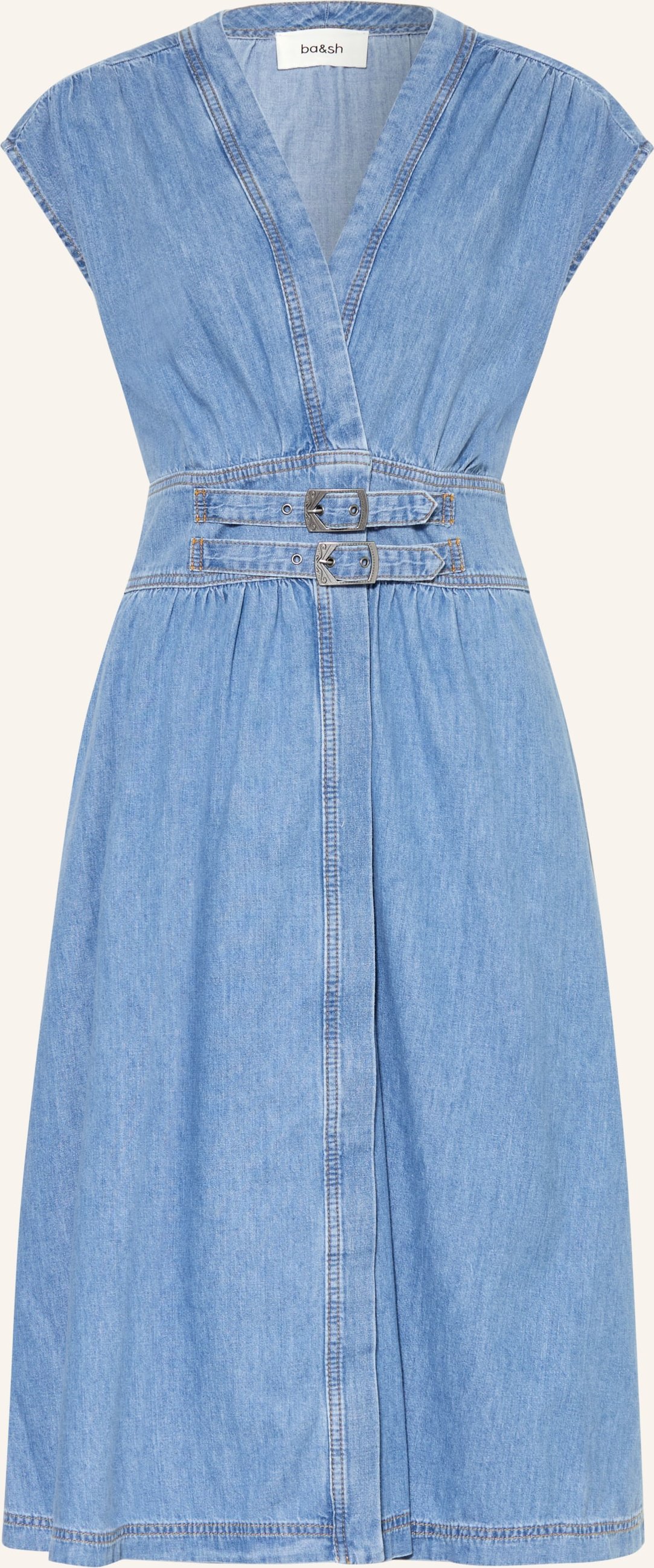 Ba&Sh Jeanskleid Love blau