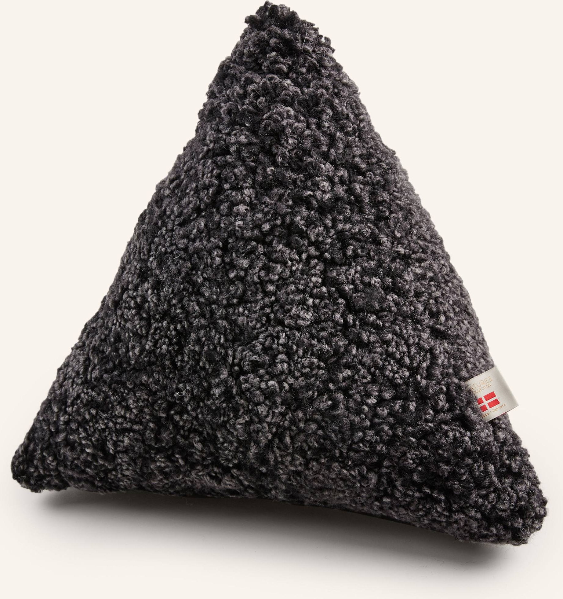 Natures Collection Dekokissen Haematite grau