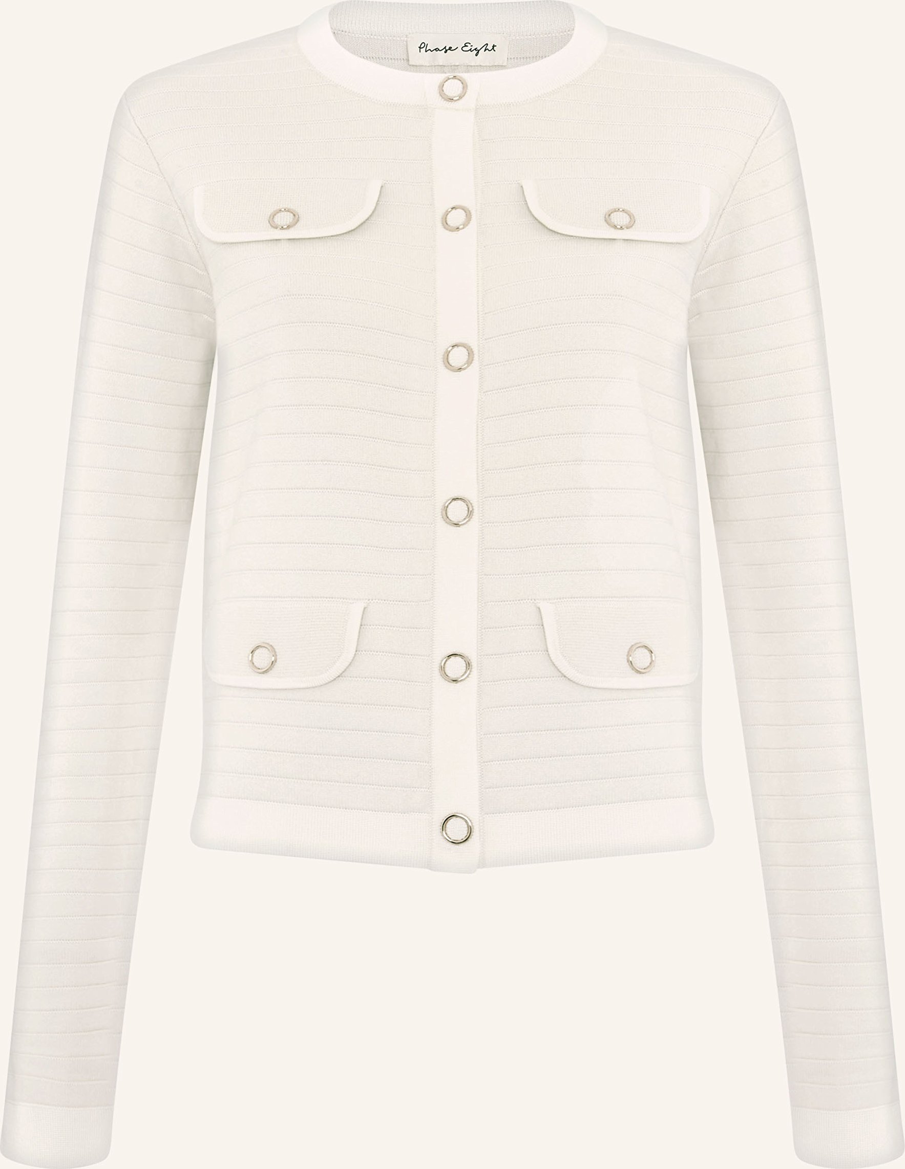 Phase Eight Strickjacke Kelley weiss