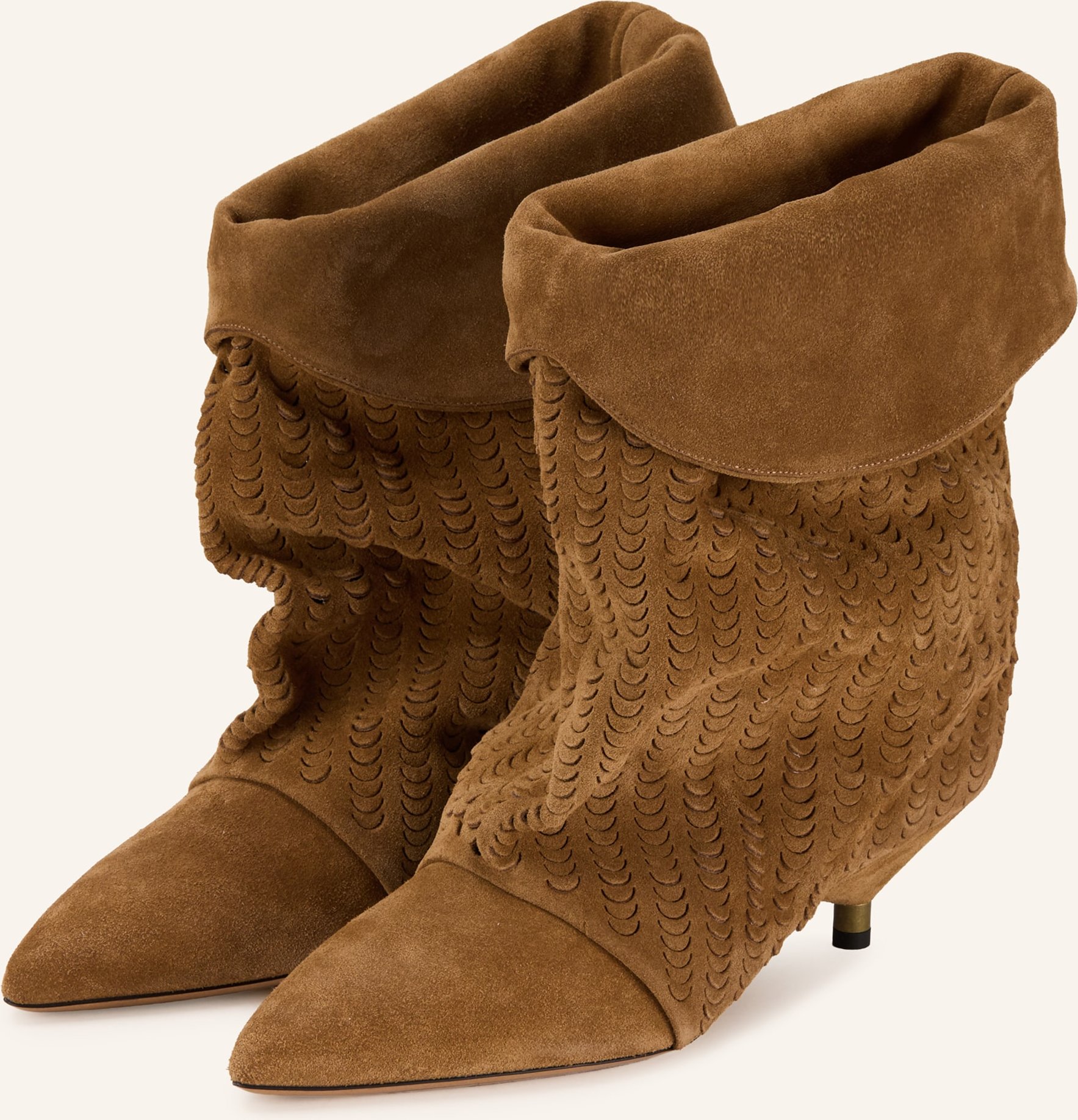 Isabel Marant Stiefeletten Edrik beige