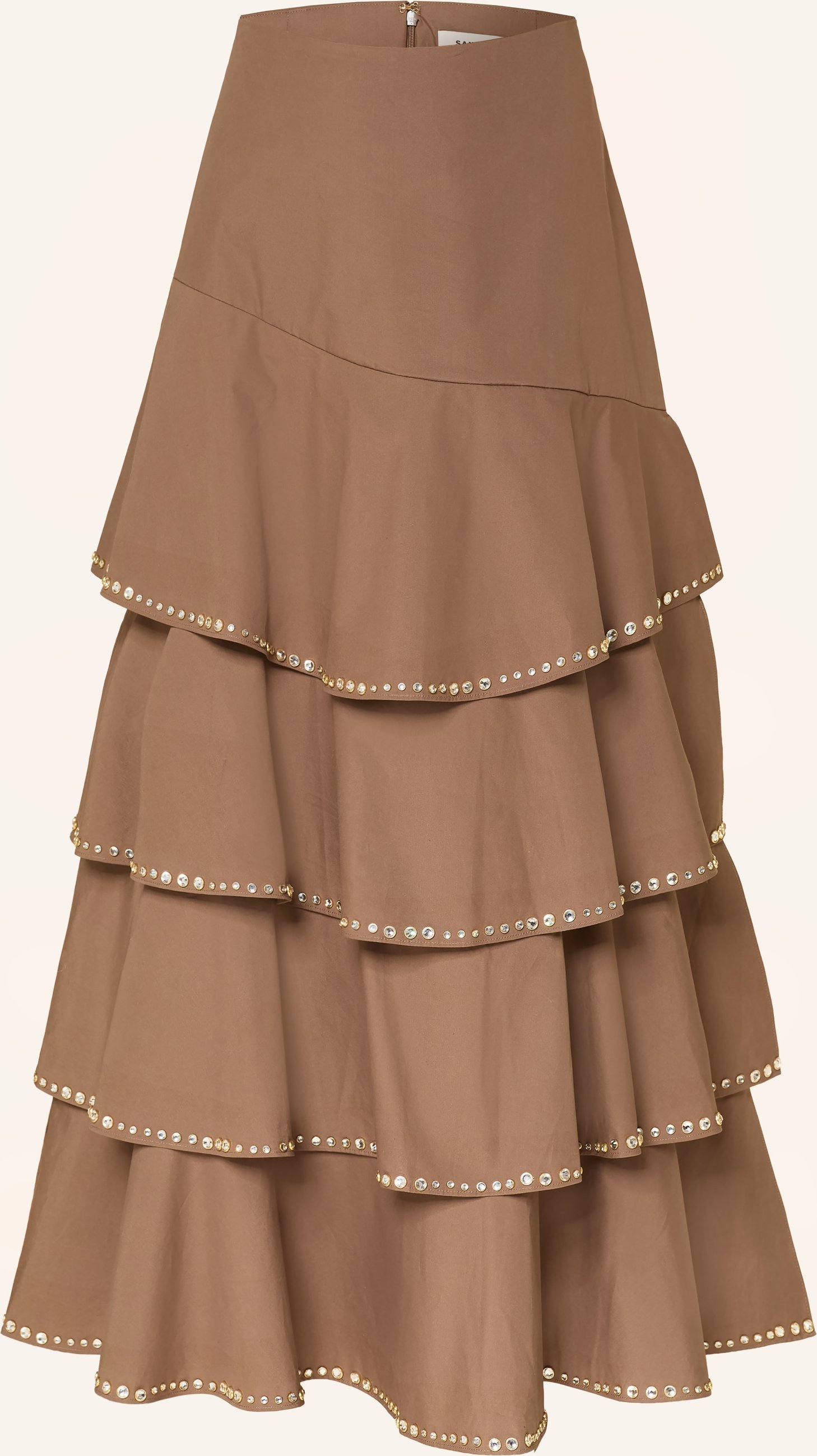 Sandro Rock Mit Schmucksteinen braun