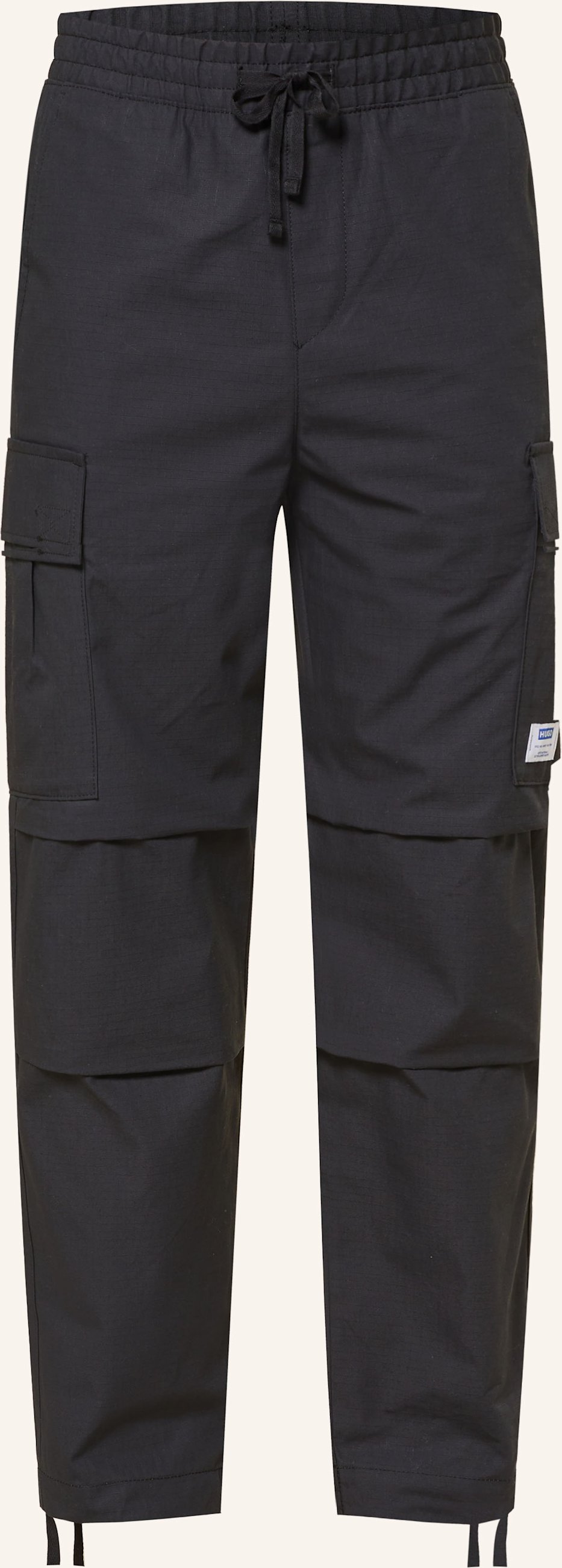 Thumbnail - Hugo Blue Cargohose Gadic Regular Fit schwarz