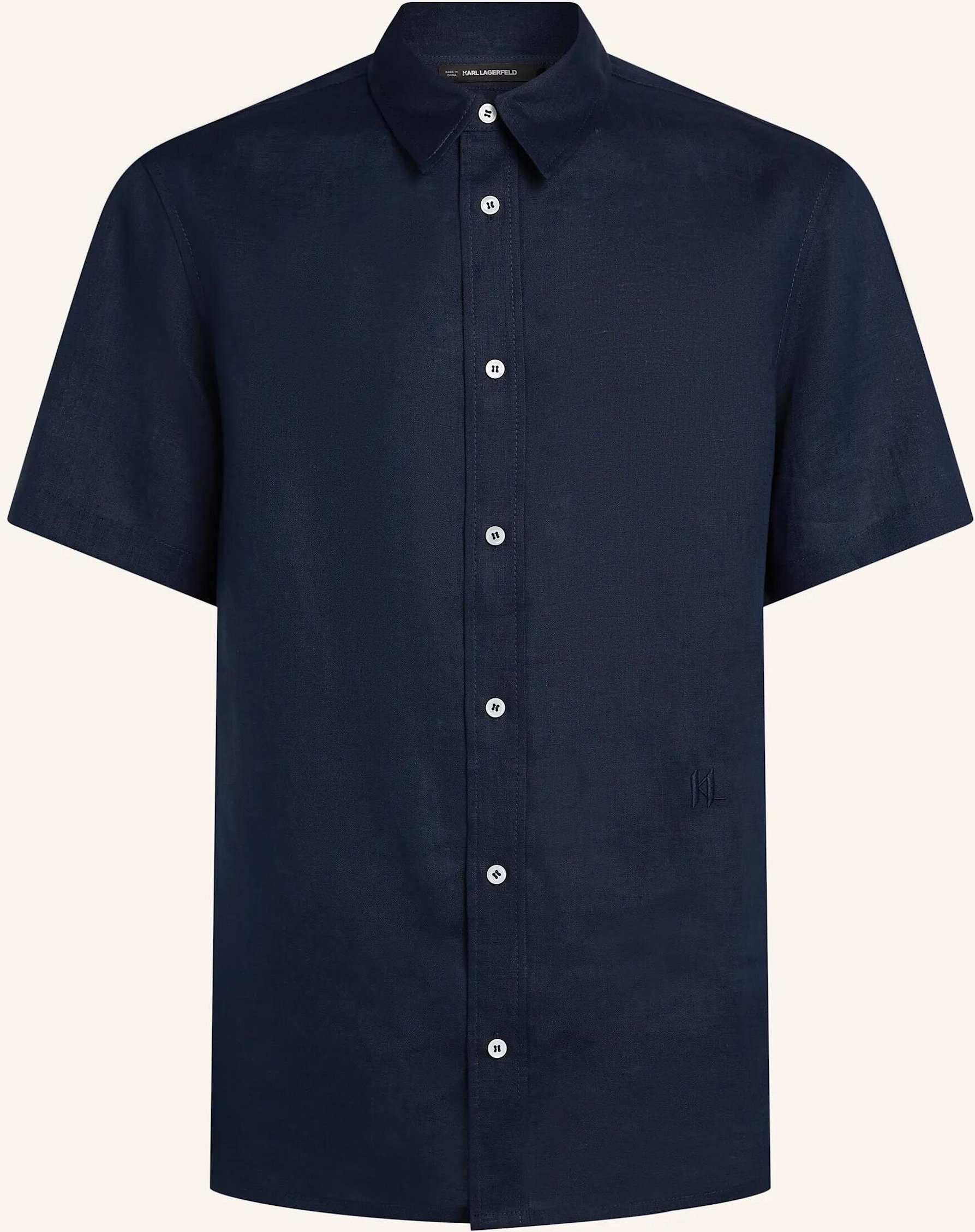 Karl Lagerfeld Hemd blau