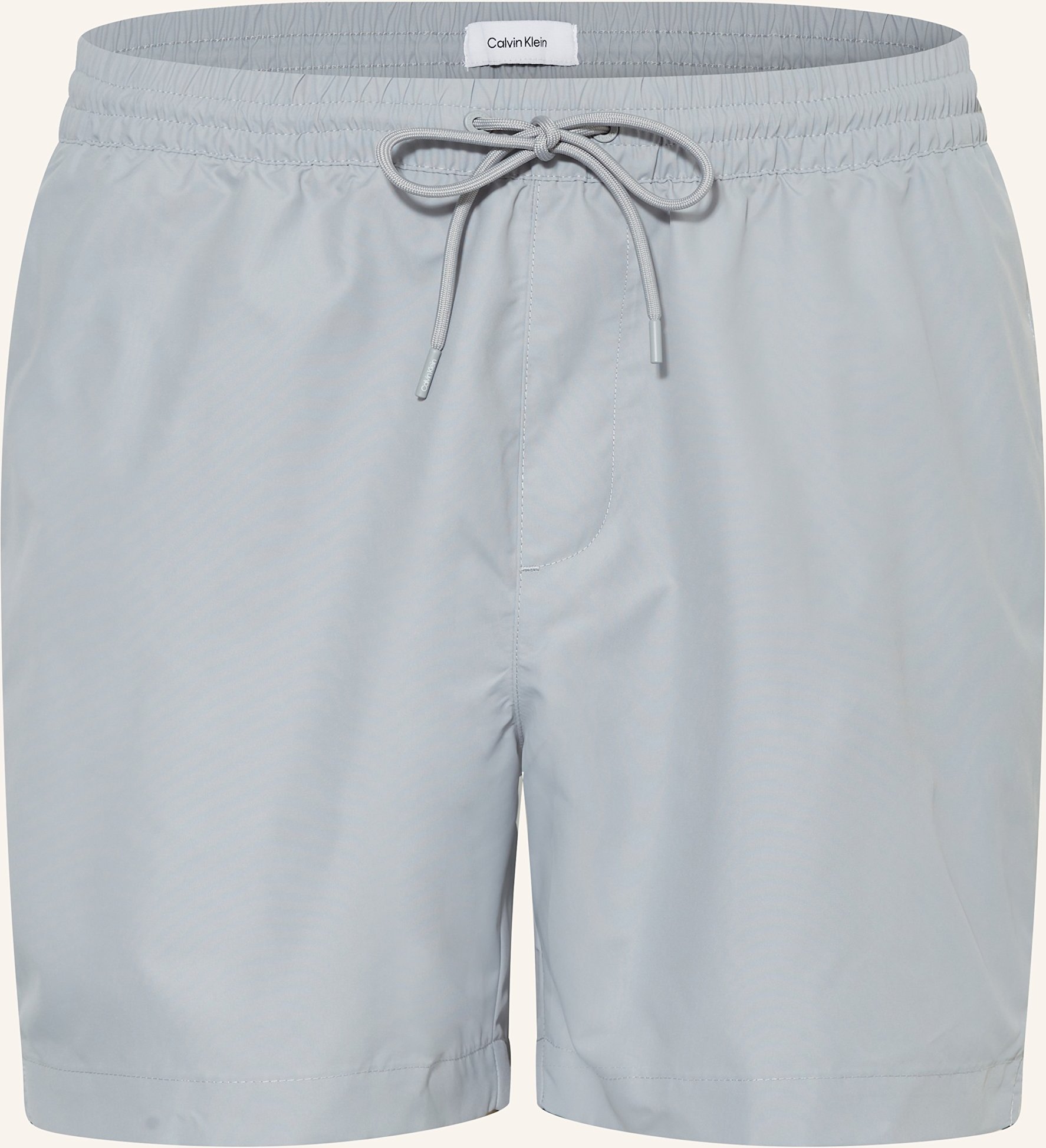 Calvin Klein Badeshorts Logo Tape grau
