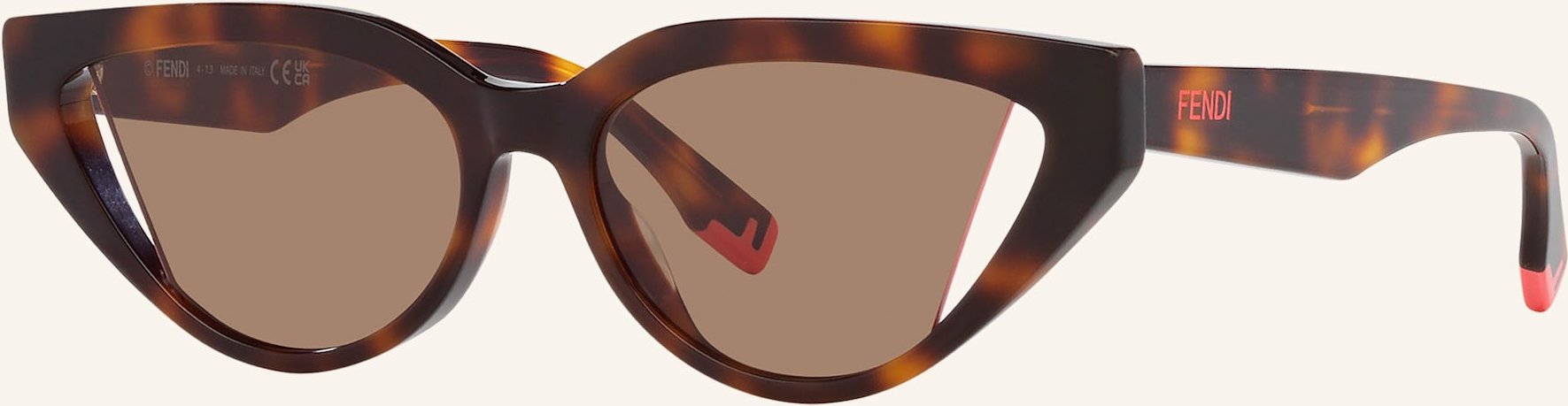 Fendi Sonnenbrille fn000715 braun