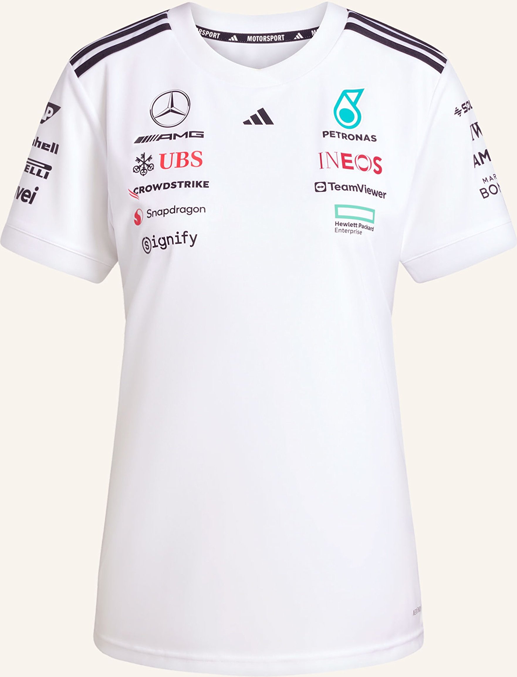 Adidas T-Shirt Mercedes - Amg Petronas Formula One Team weiss