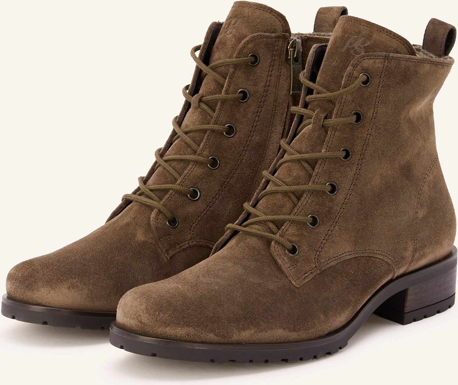 Paul Green Schnürboots braun