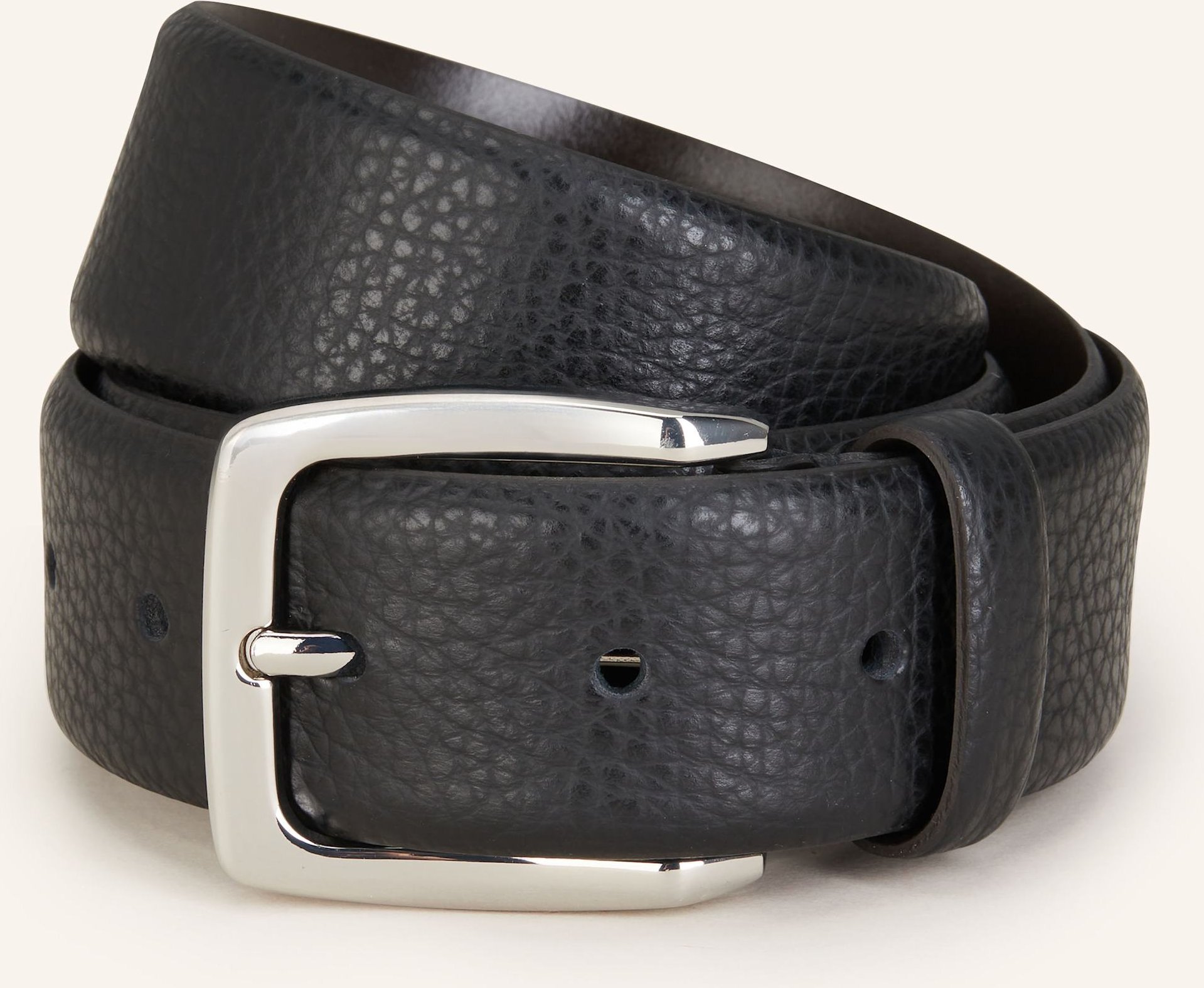 Windsor. Ledergürtel grau
