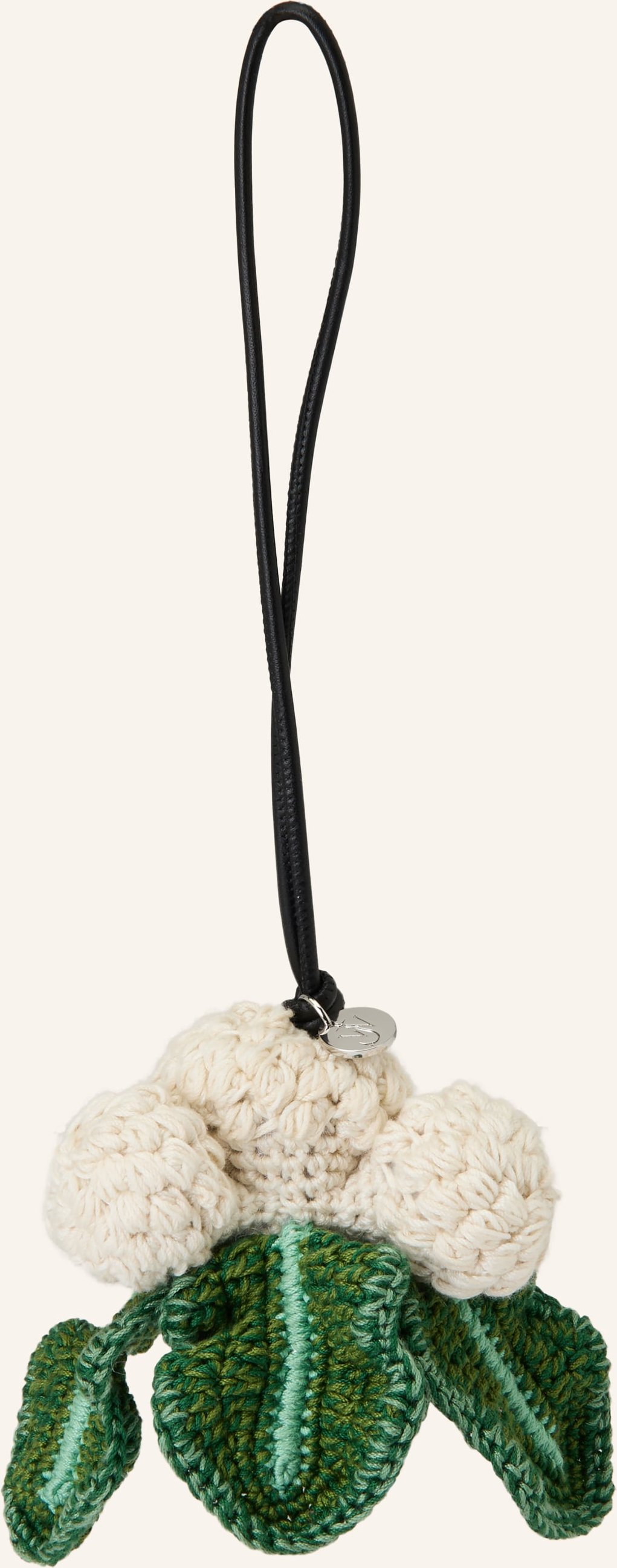 Jw Anderson Taschenanhänger weiss