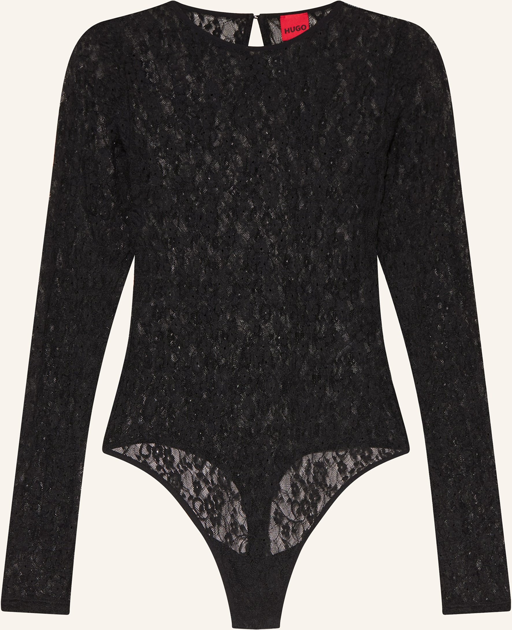 Hugo Spitzenbody Dulietta schwarz
