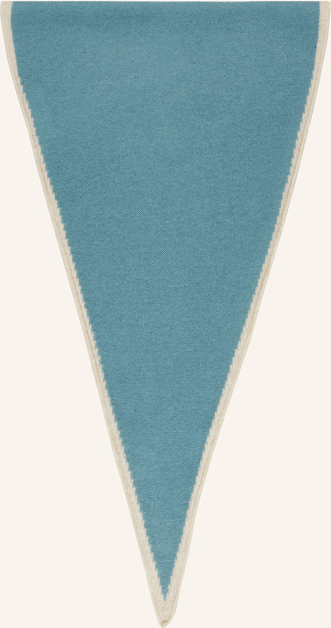 Oats & Rice Dreieckstuch Aus Cashmere blau