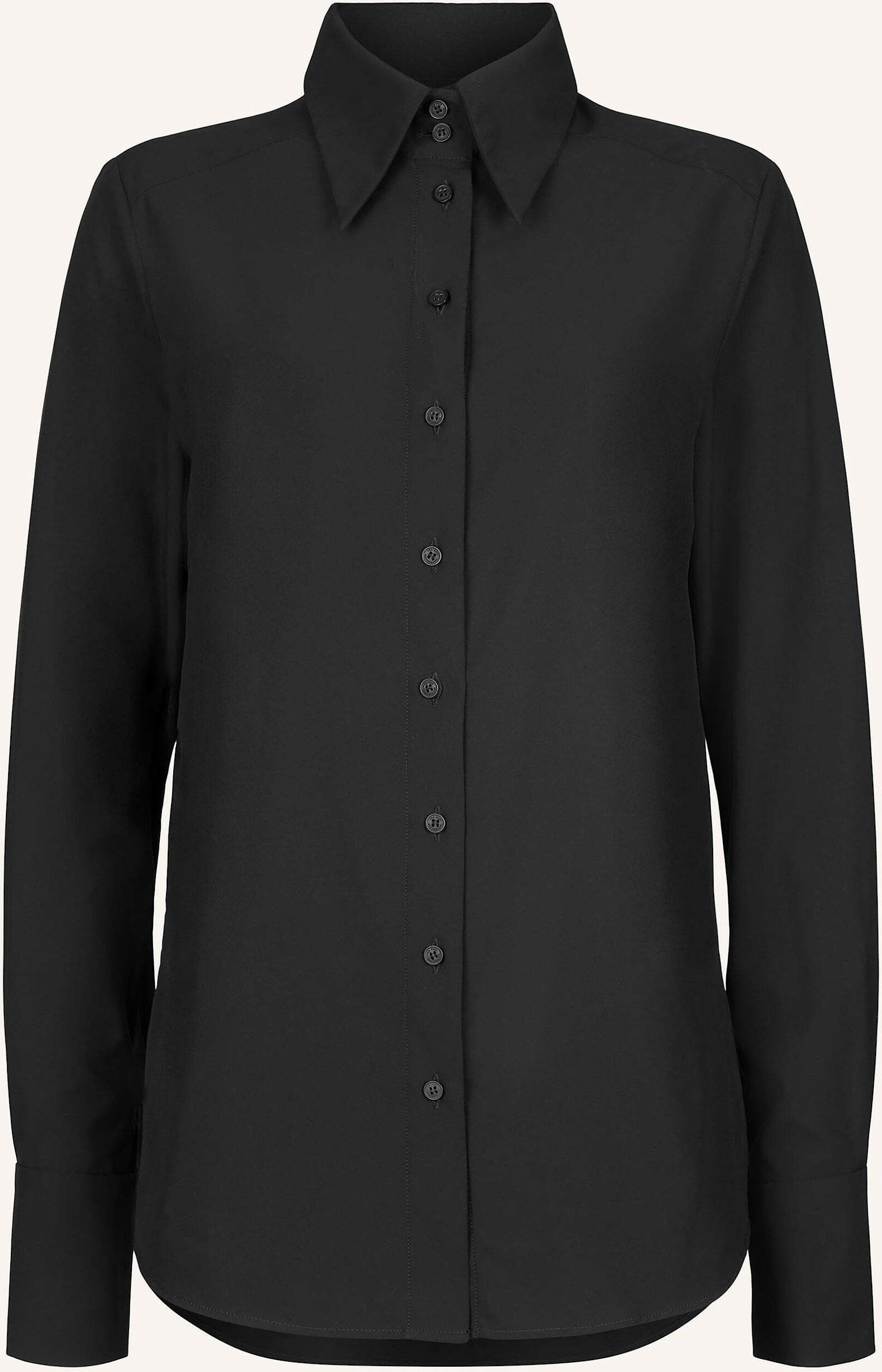 Ina Kess Hemdbluse Orlov Shirt schwarz