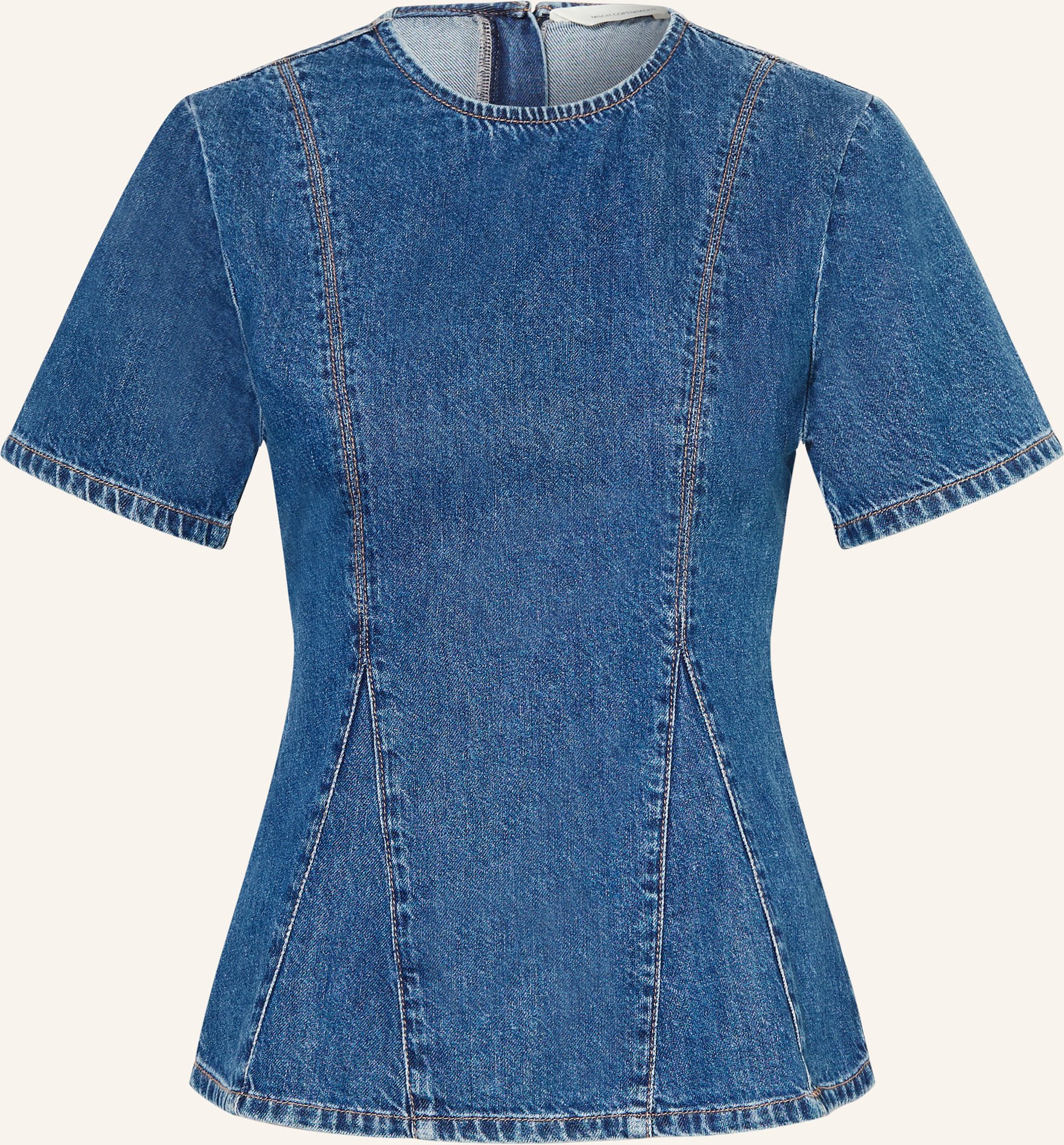 Msch Copenhagen Jeansbluse Mschturig Alena blau