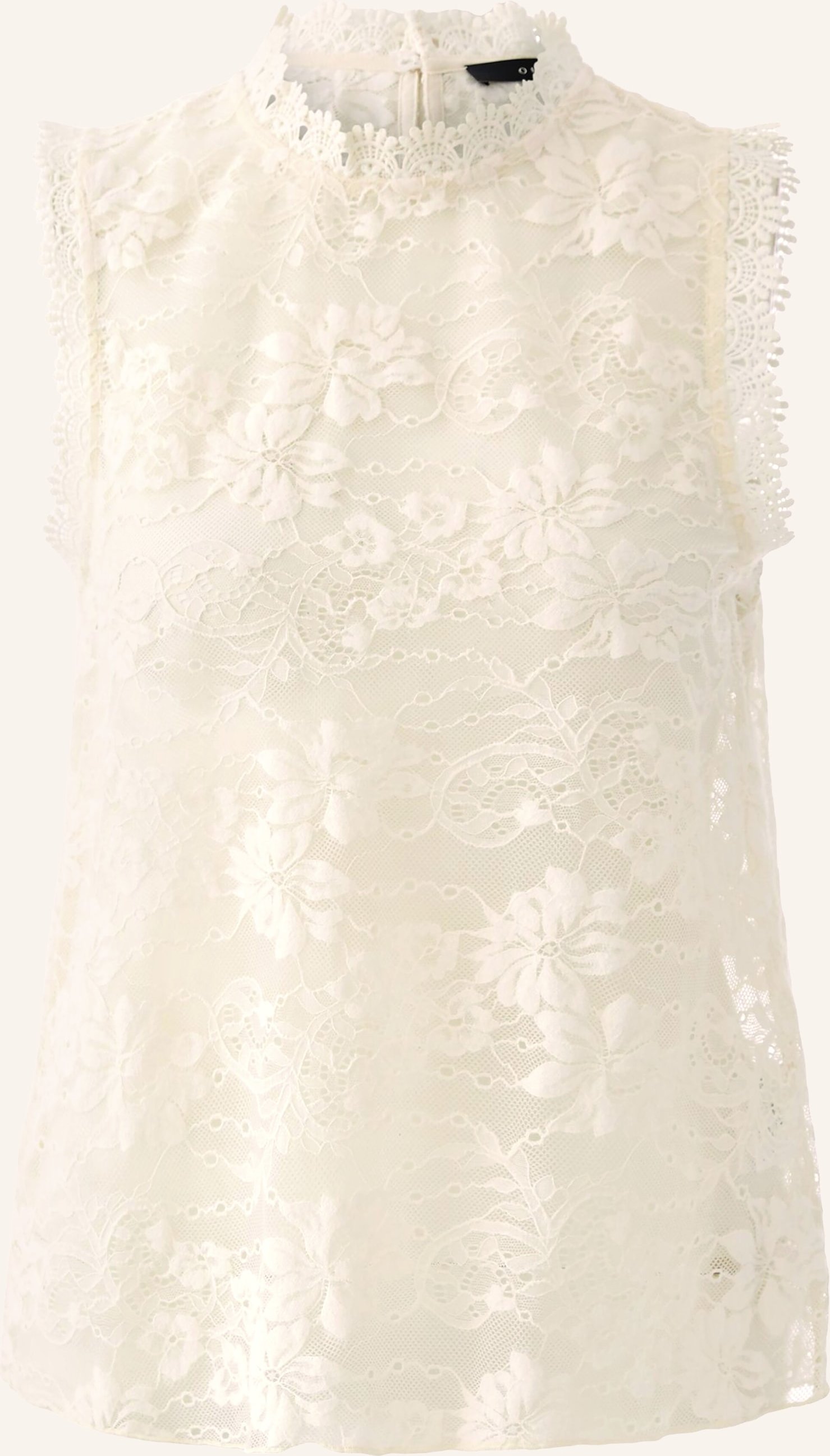 Oui Spitzentop weiss