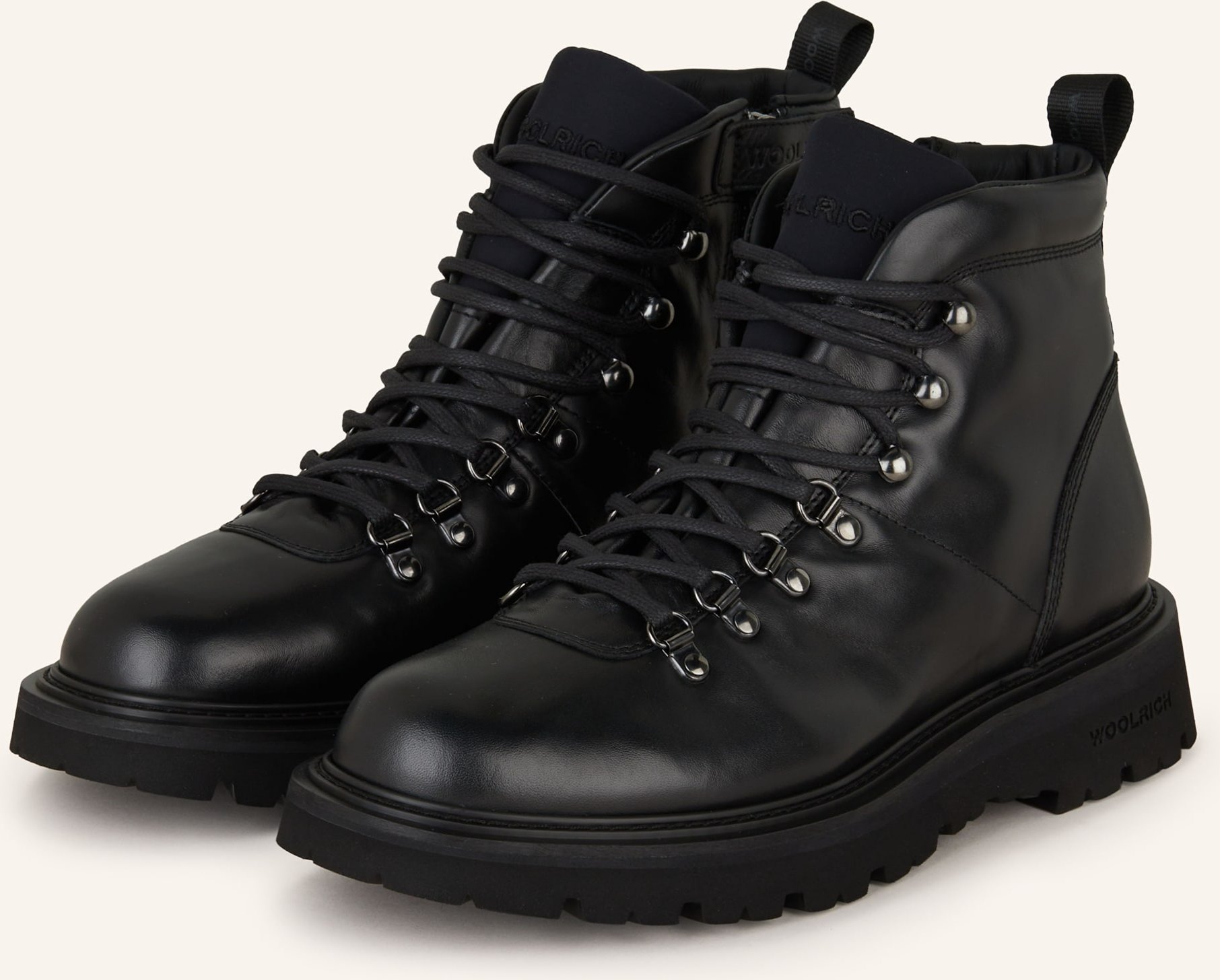 Thumbnail - Woolrich Schnürboots schwarz