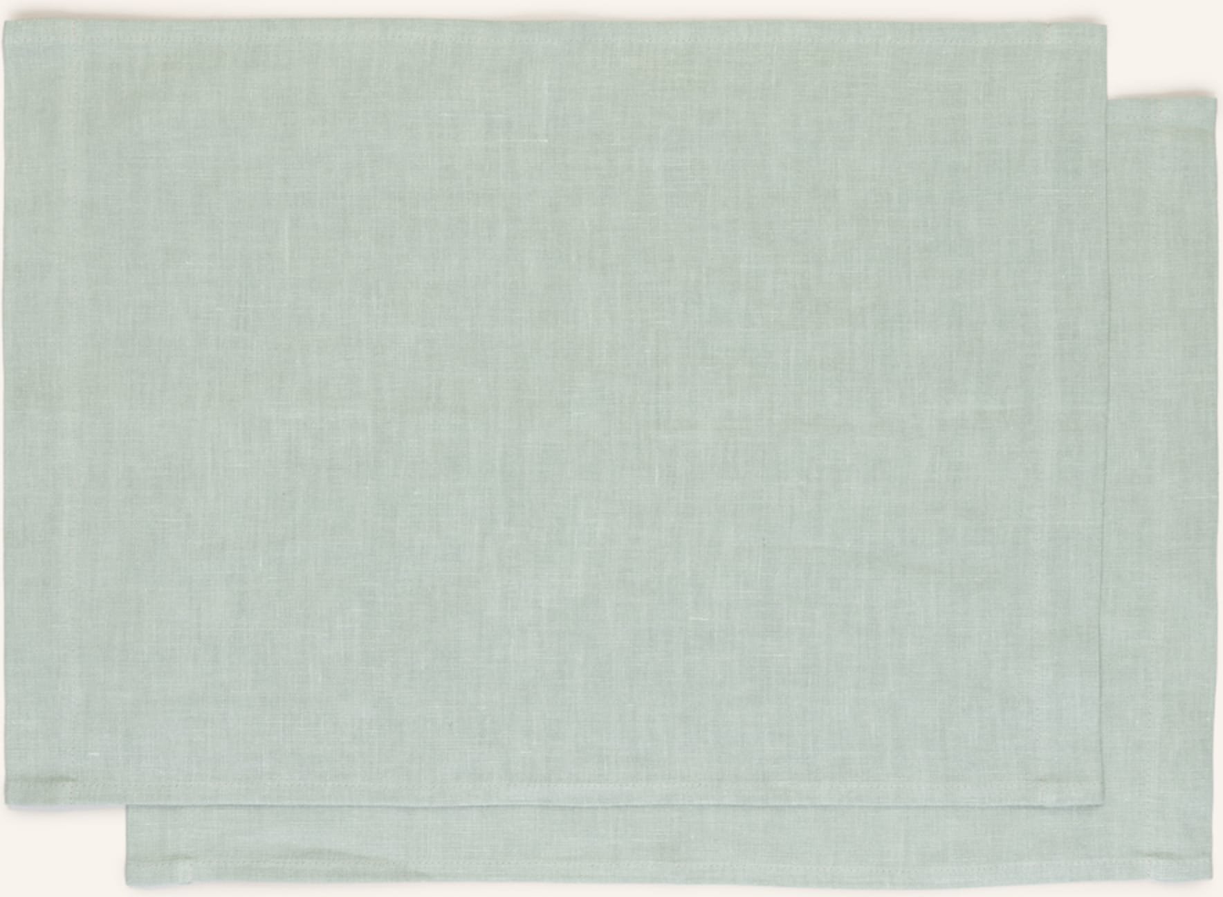 Pichler 2er-Tischset Pure Aus Leinen gruen