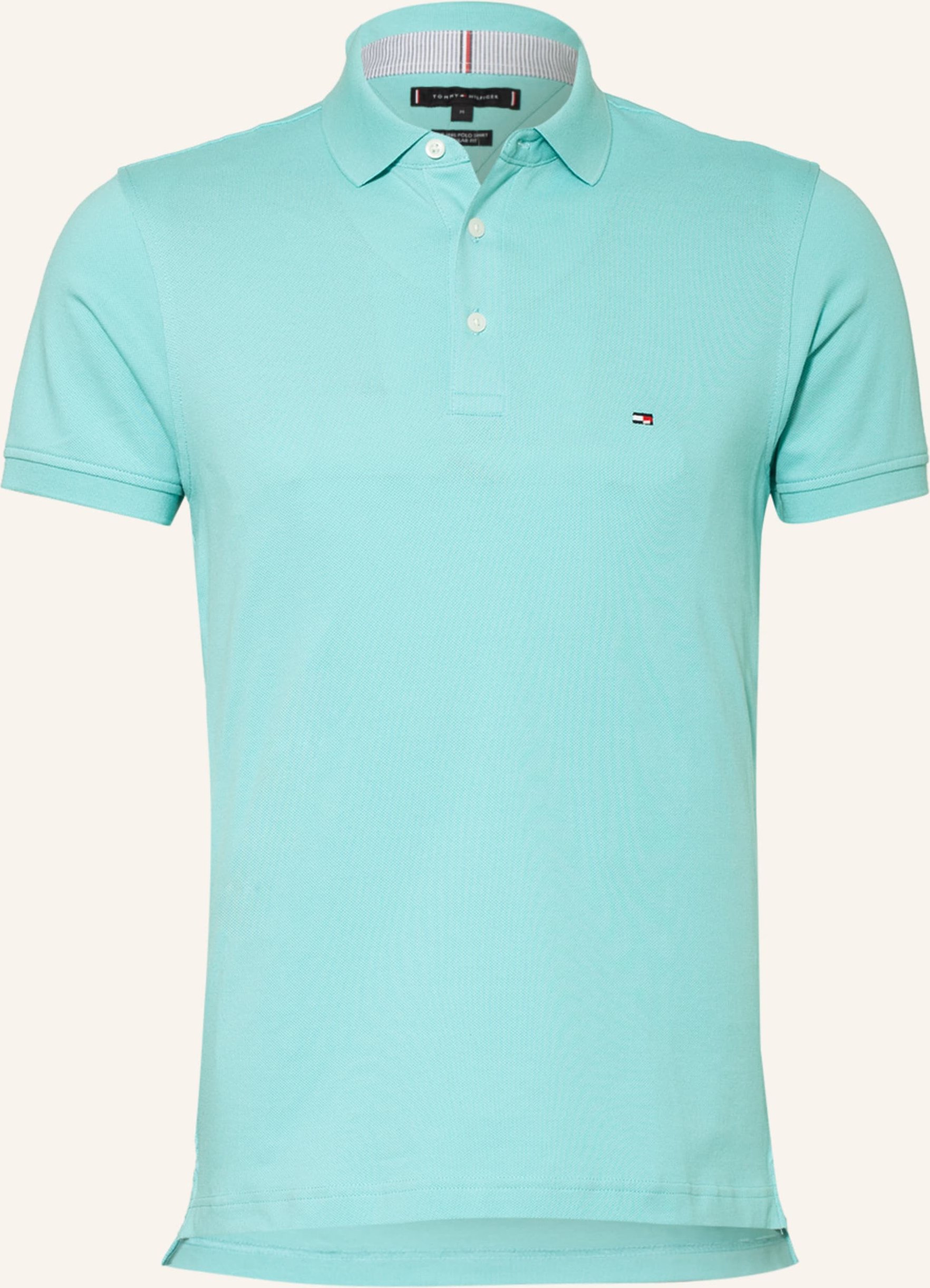 Thumbnail - Tommy Hilfiger Piqué-Poloshirt Slim Fit blau