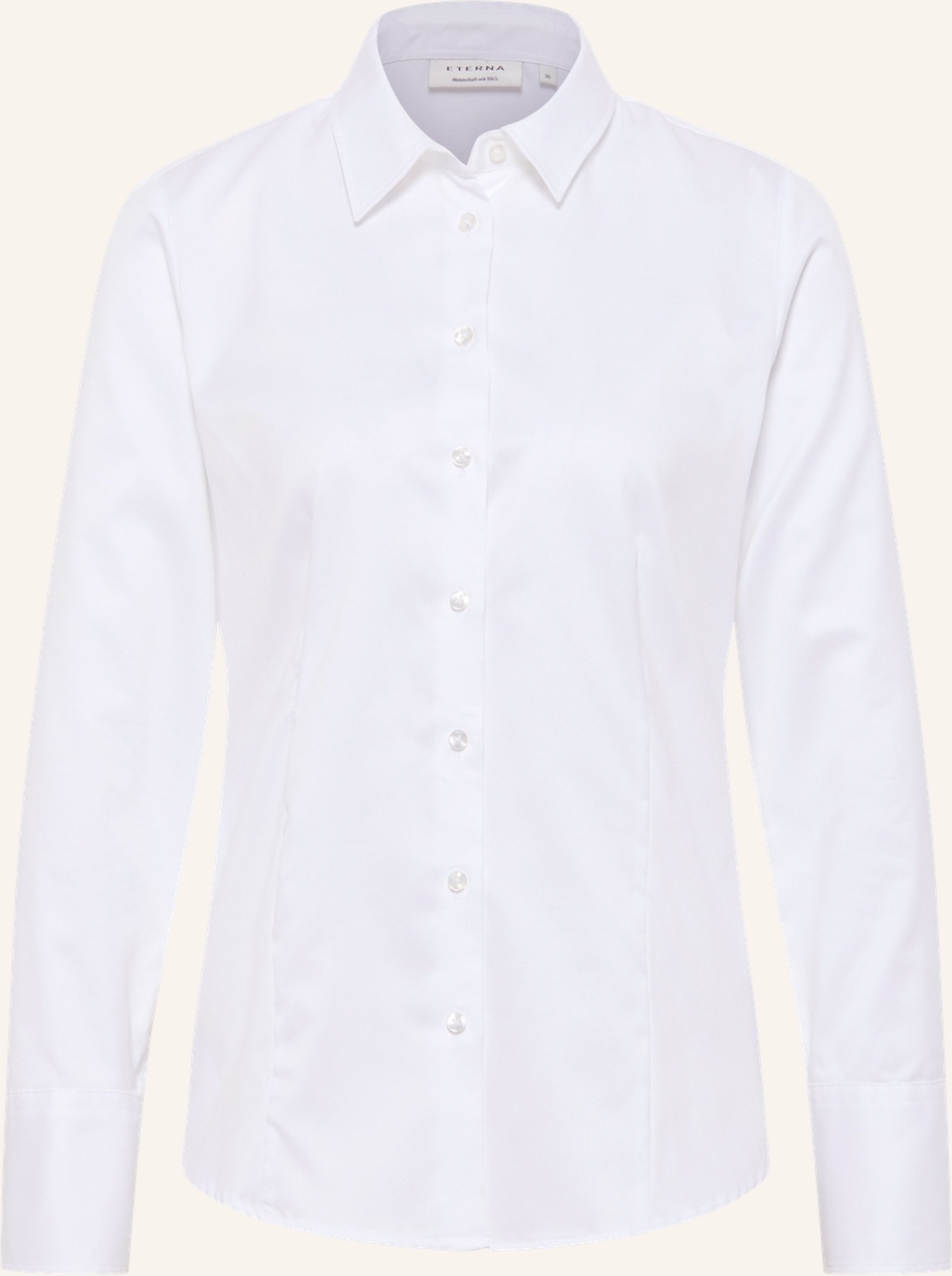 Eterna Bluse Regular Fit weiss