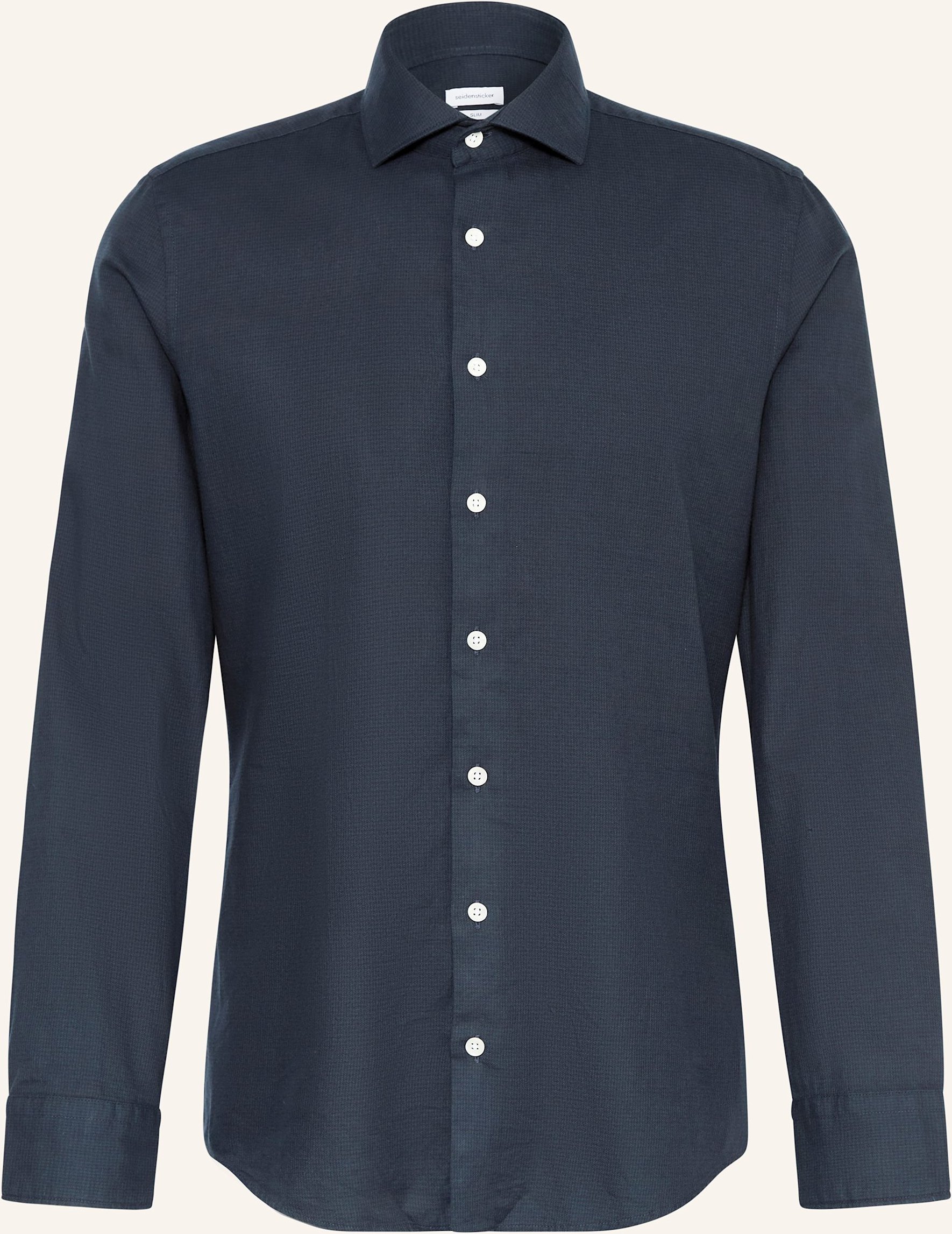 Seidensticker Hemd Slim Fit blau