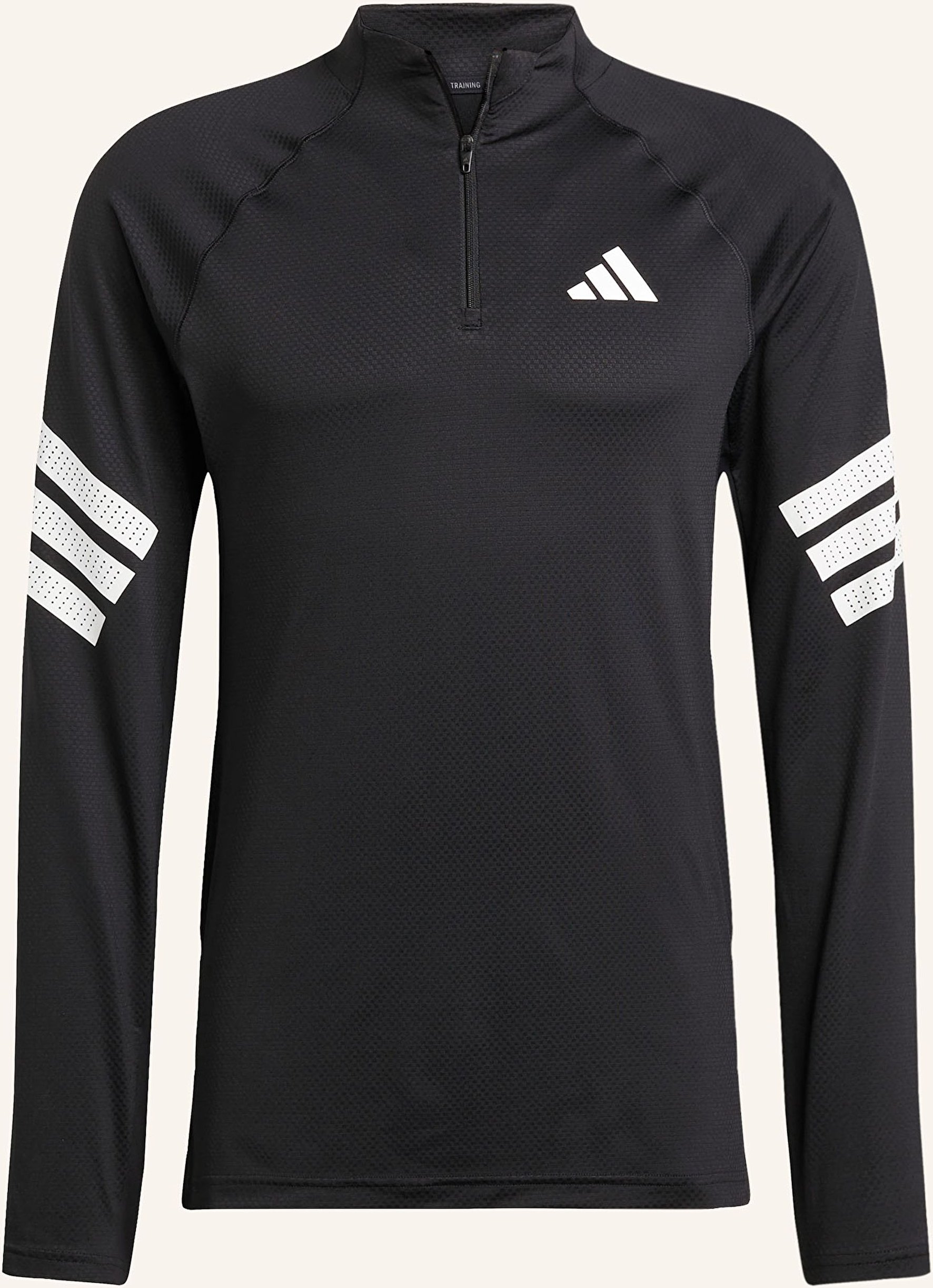 Thumbnail - Adidas Longsleeve Icon 3 Stripes schwarz