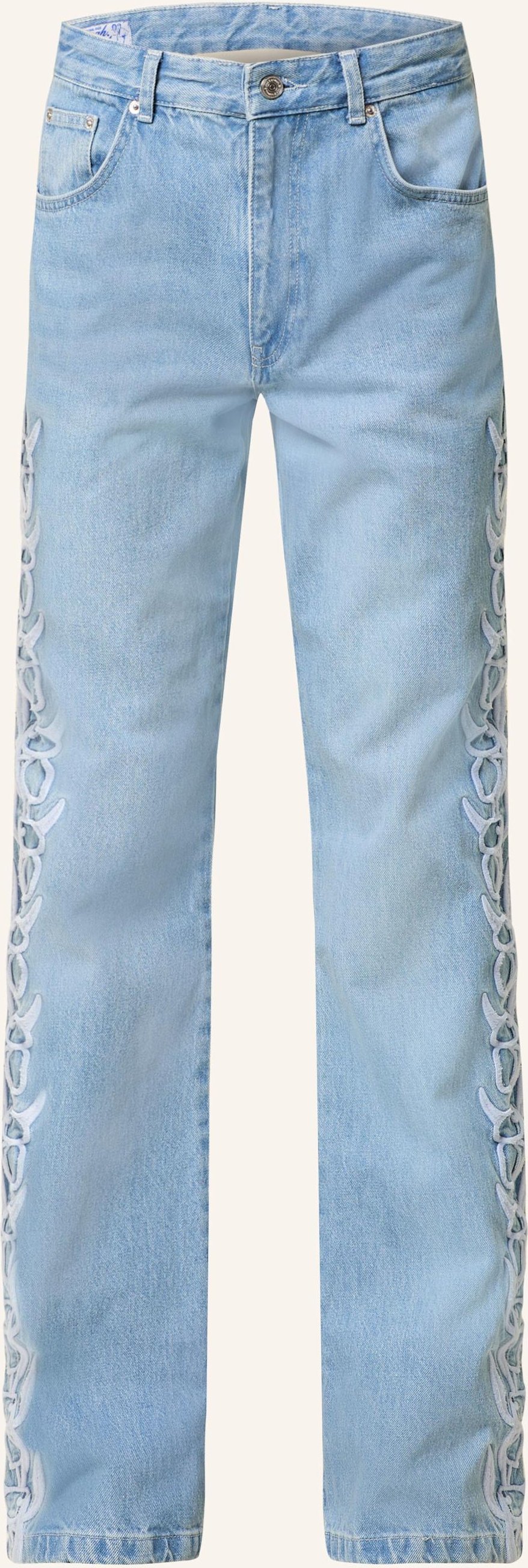 Thumbnail - Rough. Jeans Blue Amity Regular Fit blau