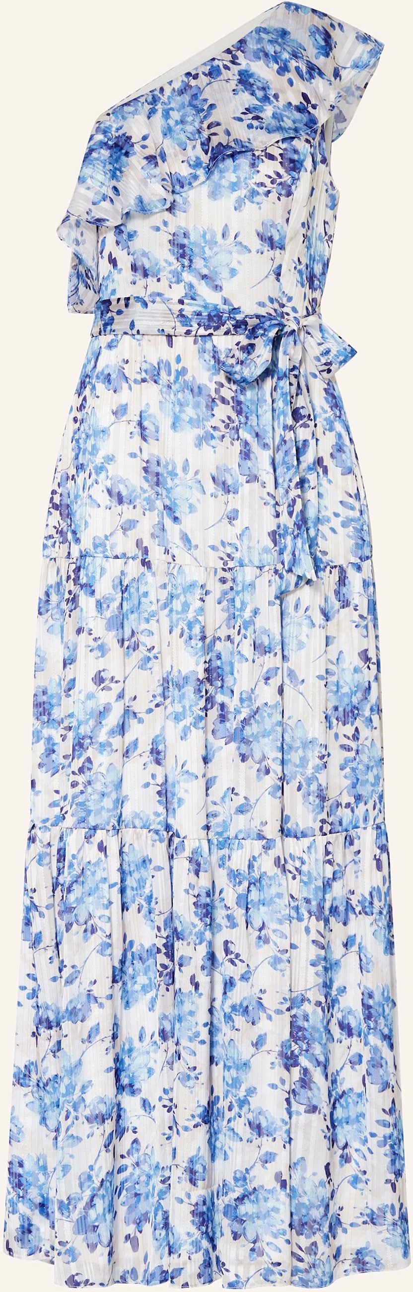 Adrianna Papell Abendkleid Mit Glitzergarn blau