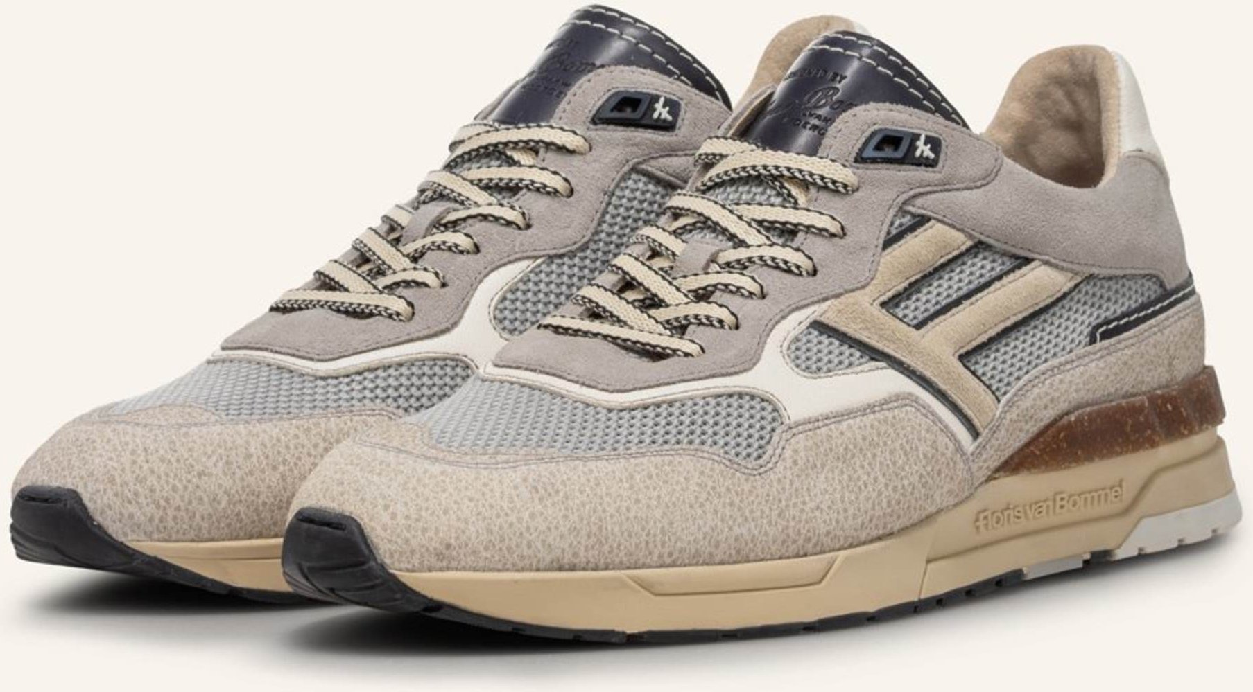 Floris Van Bommel Sneaker De Runner 07 grau