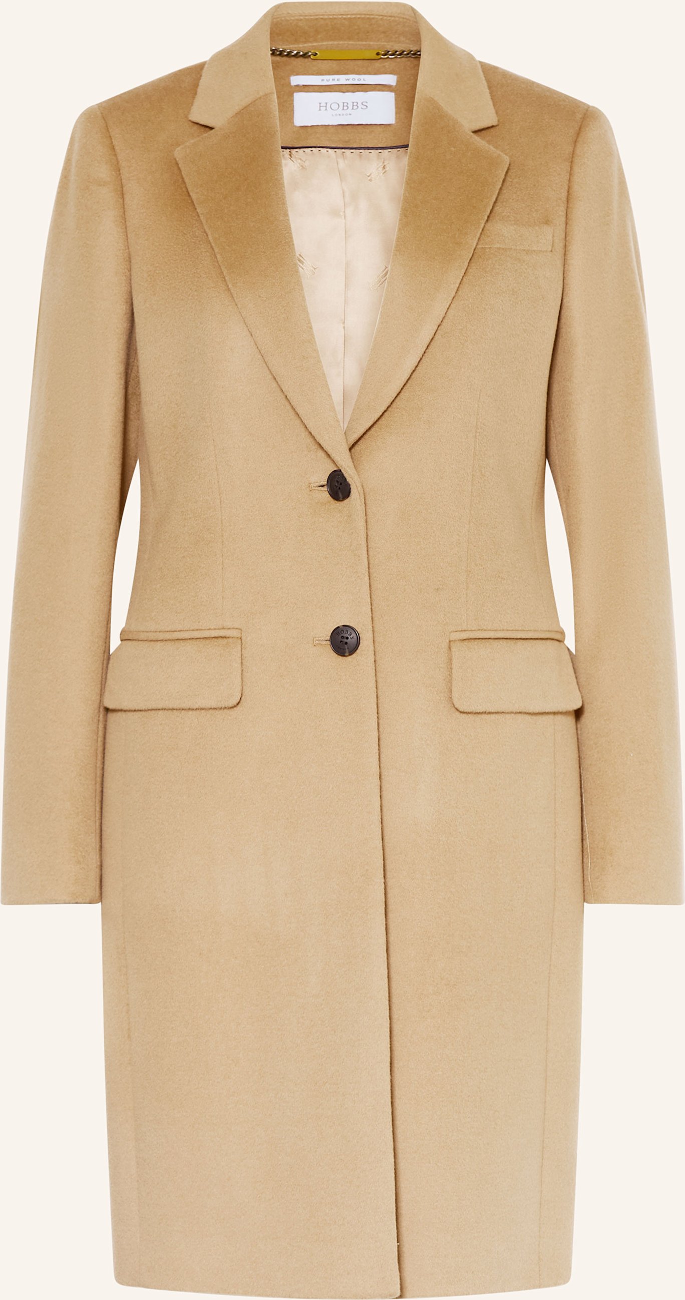 Thumbnail - Hobbs Wollmantel Cavendish beige