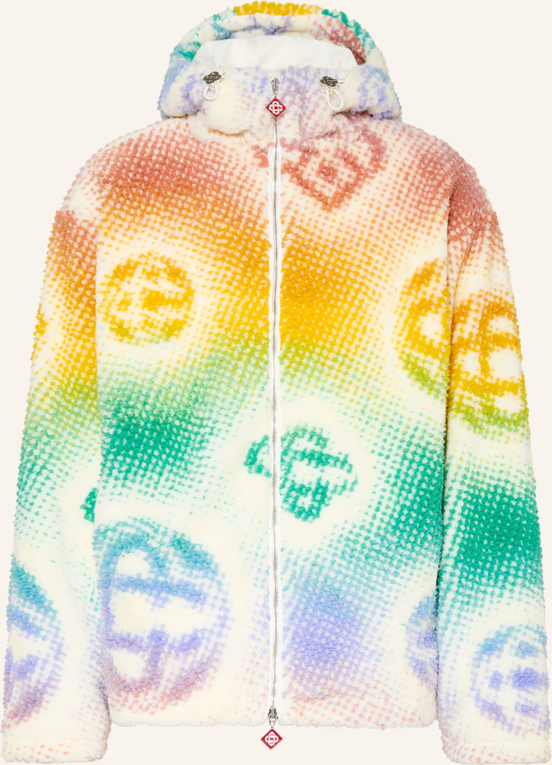 Casablanca Fleecejacke gruen