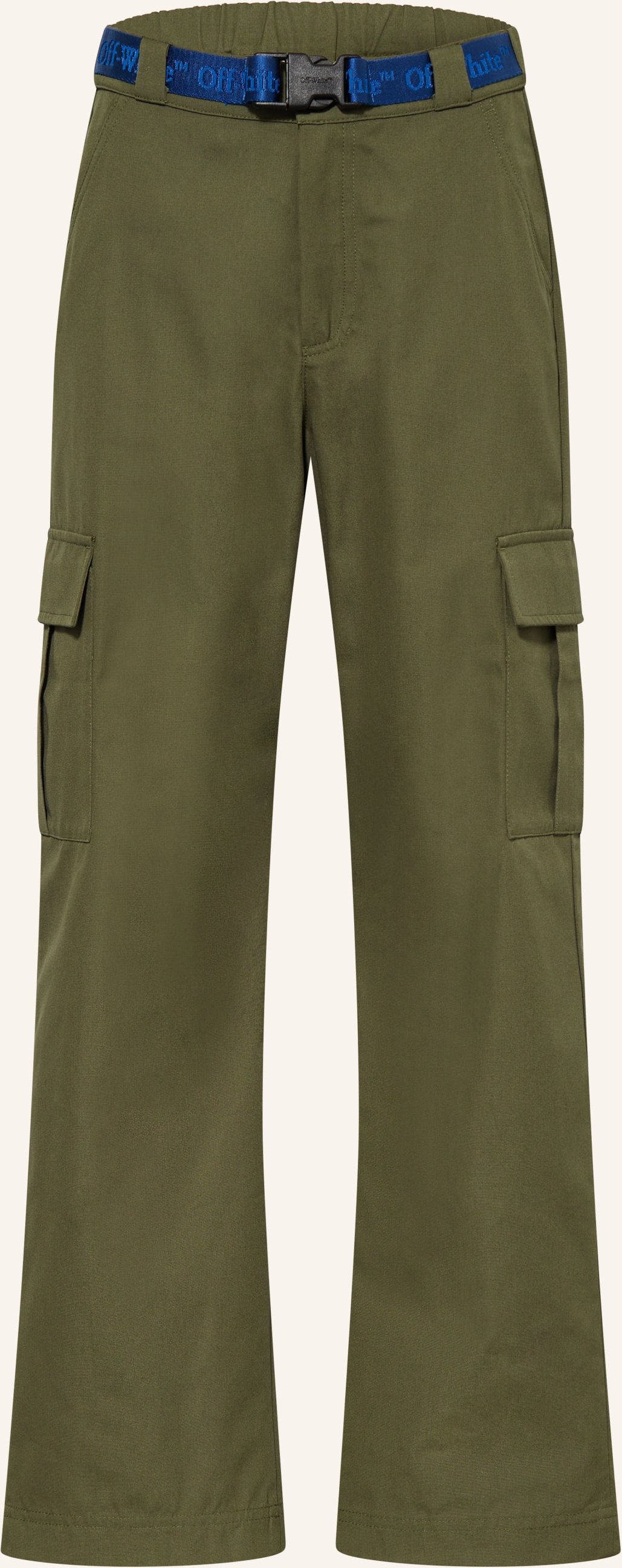 Off-White Cargohose gruen