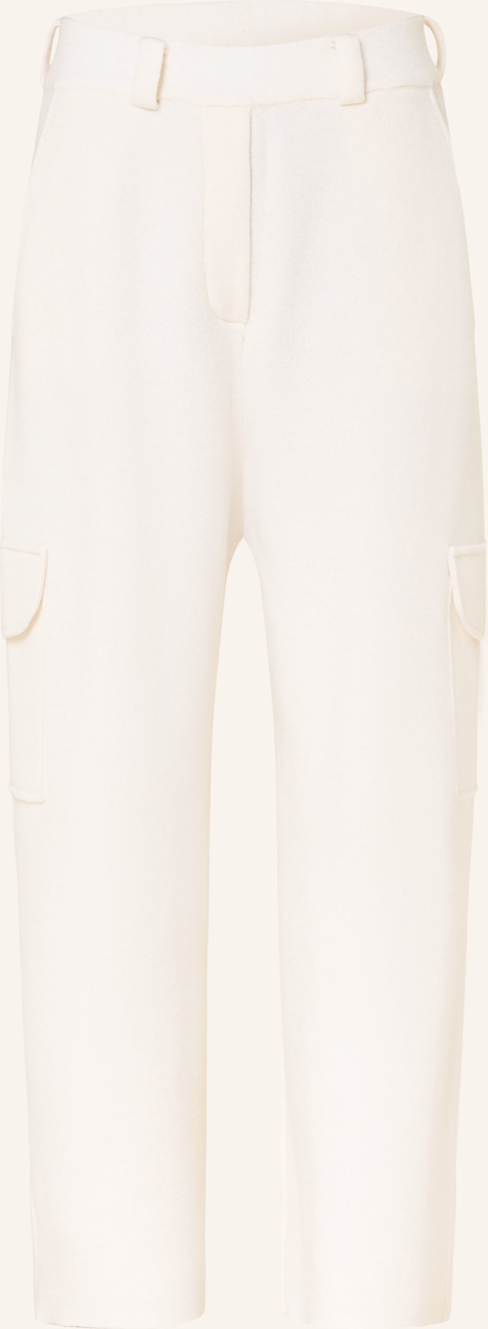 Lisa Yang Strickhose Aus Caschmere weiss