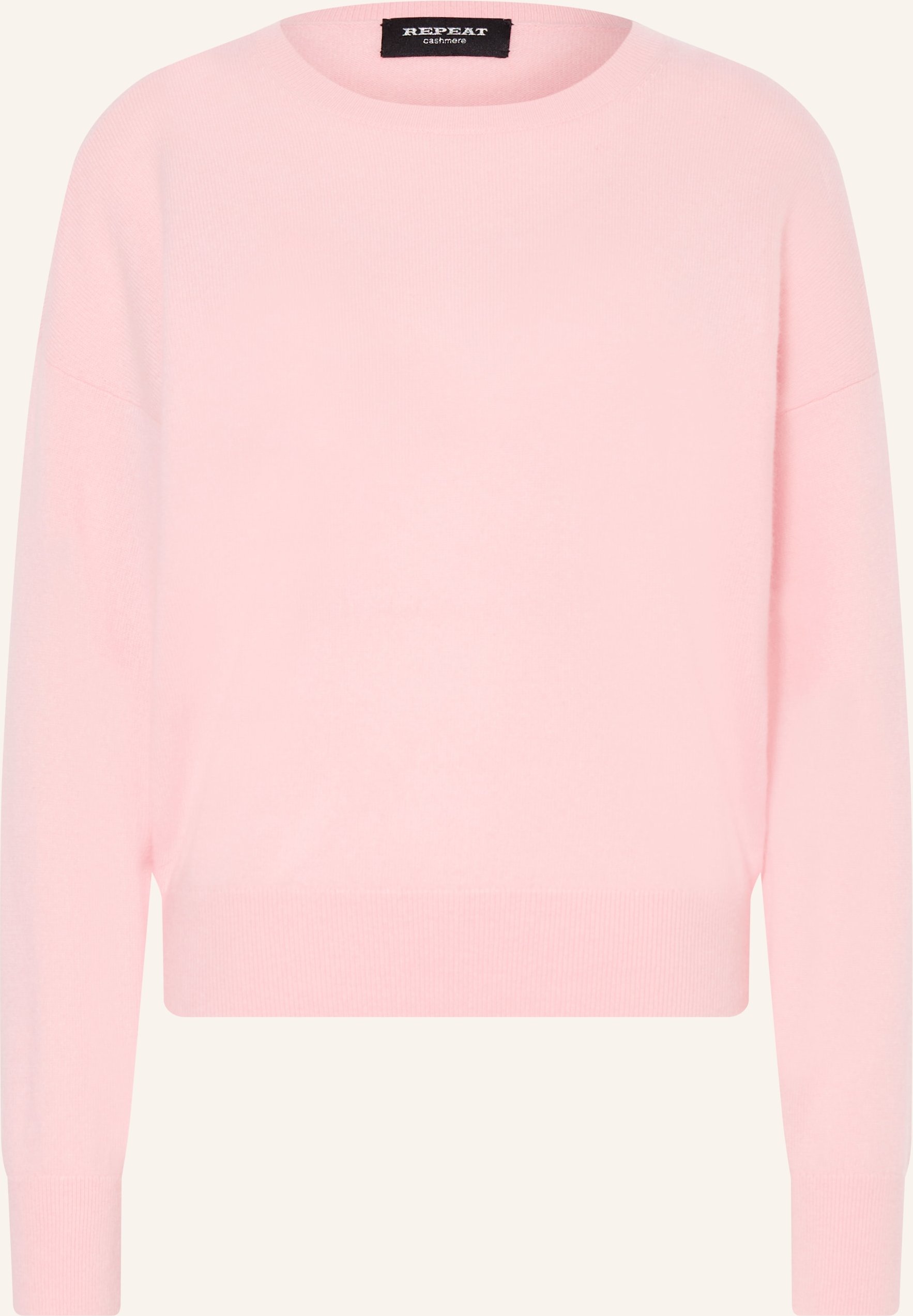 Repeat Cashmere-Pullover rosa
