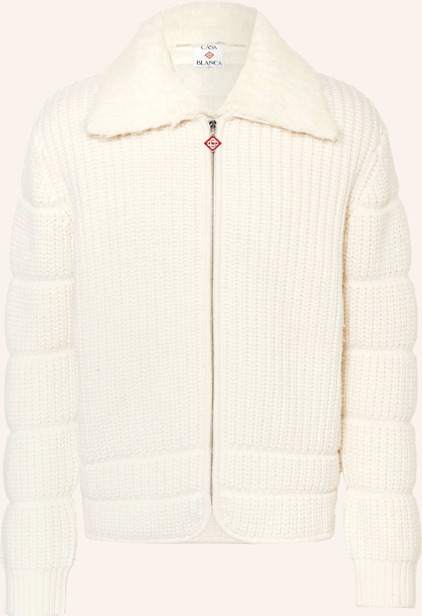 Casablanca Strickjacke weiss