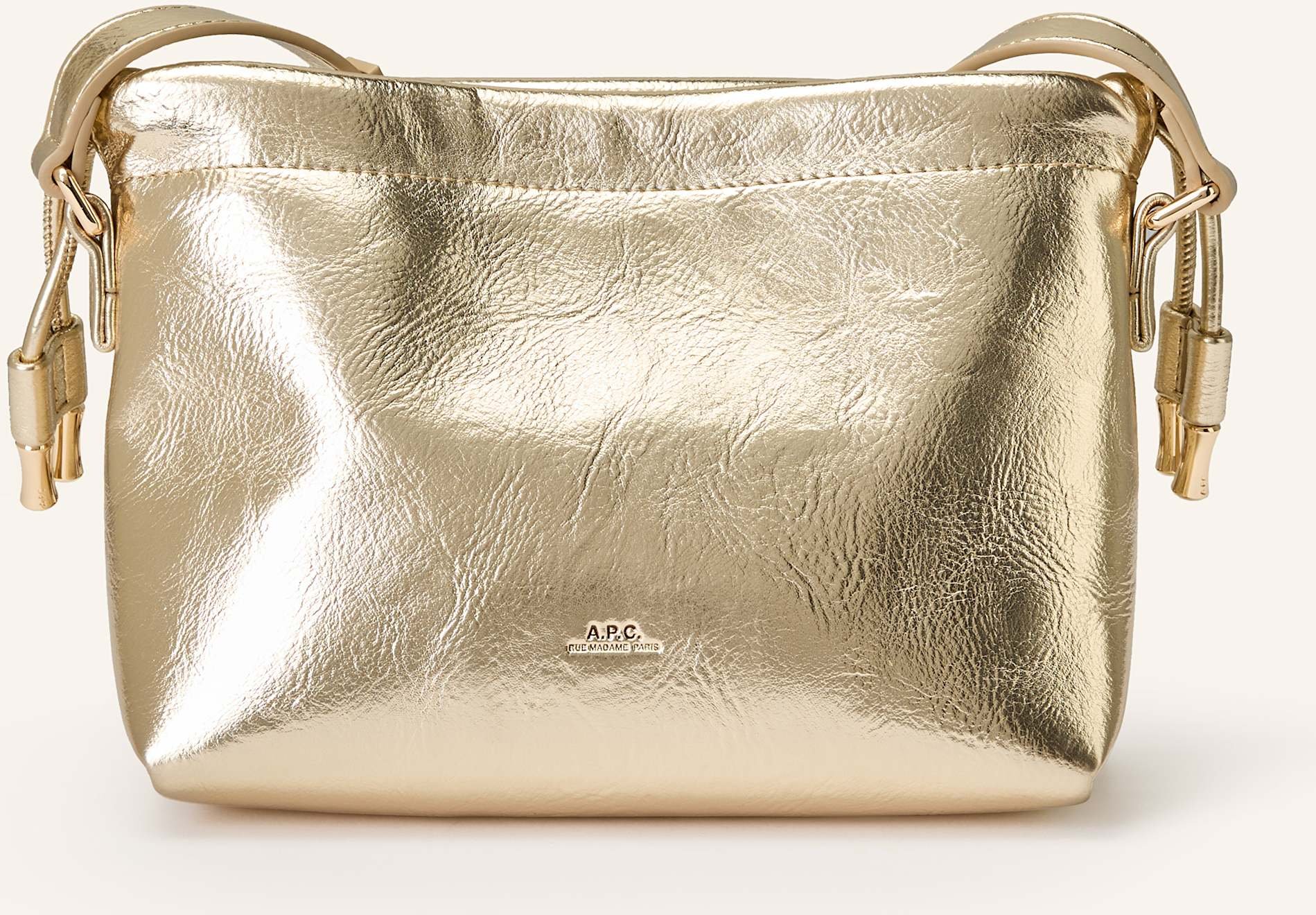 A.P.C. Umhängetasche Ninon Mini gold