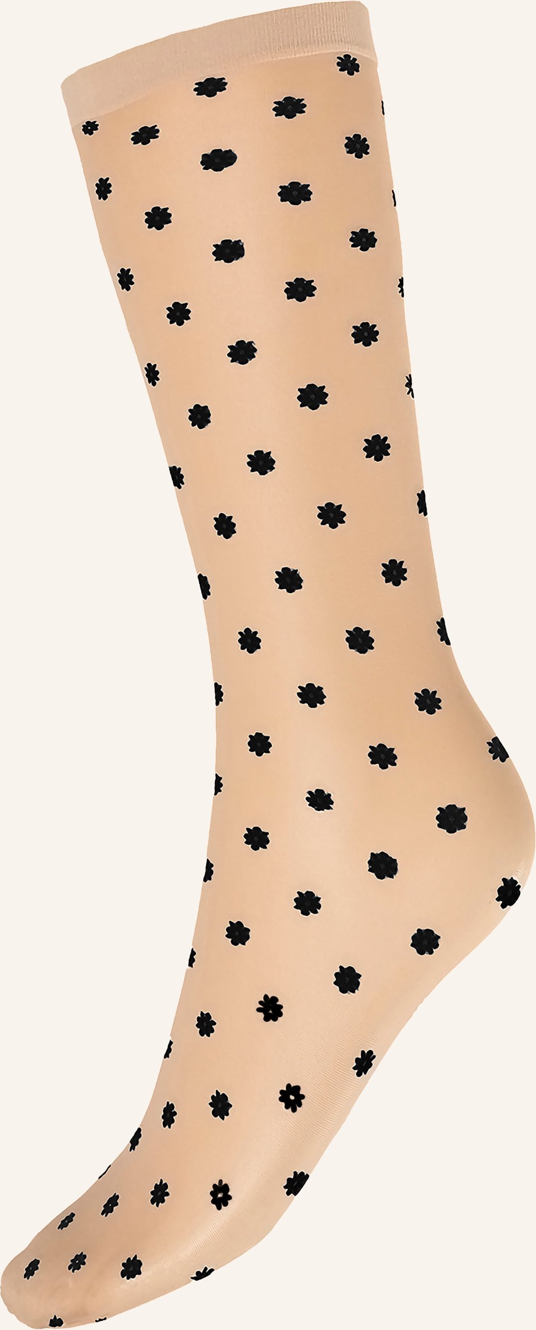 Wolford Feinstrumpf-Söckchen Daisy schwarz