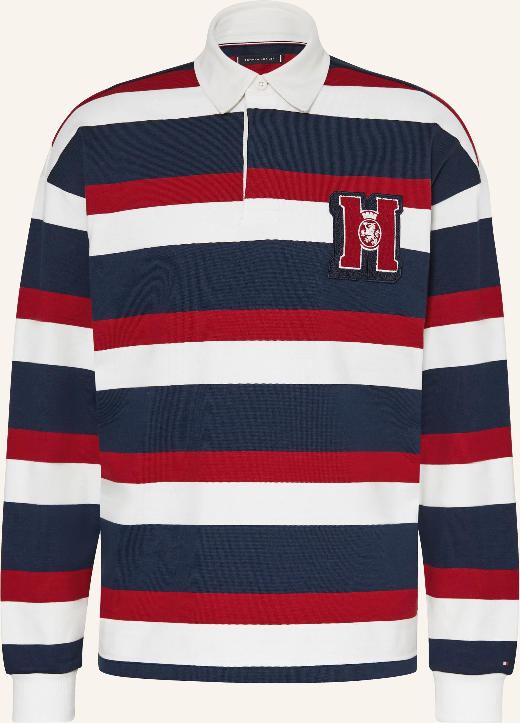 Tommy Hilfiger Rugbyshirt rot