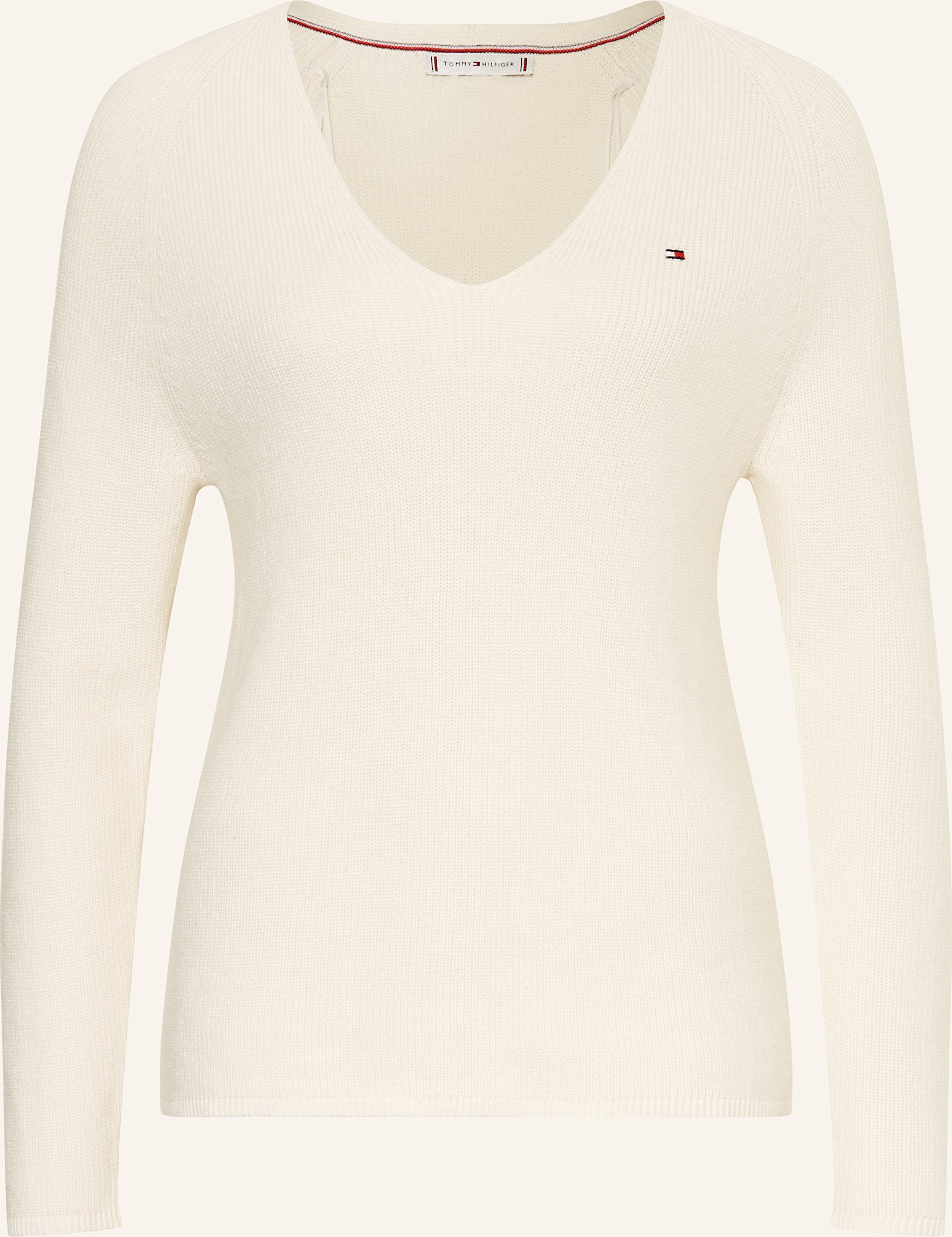 Thumbnail - Tommy Hilfiger Pullover weiss