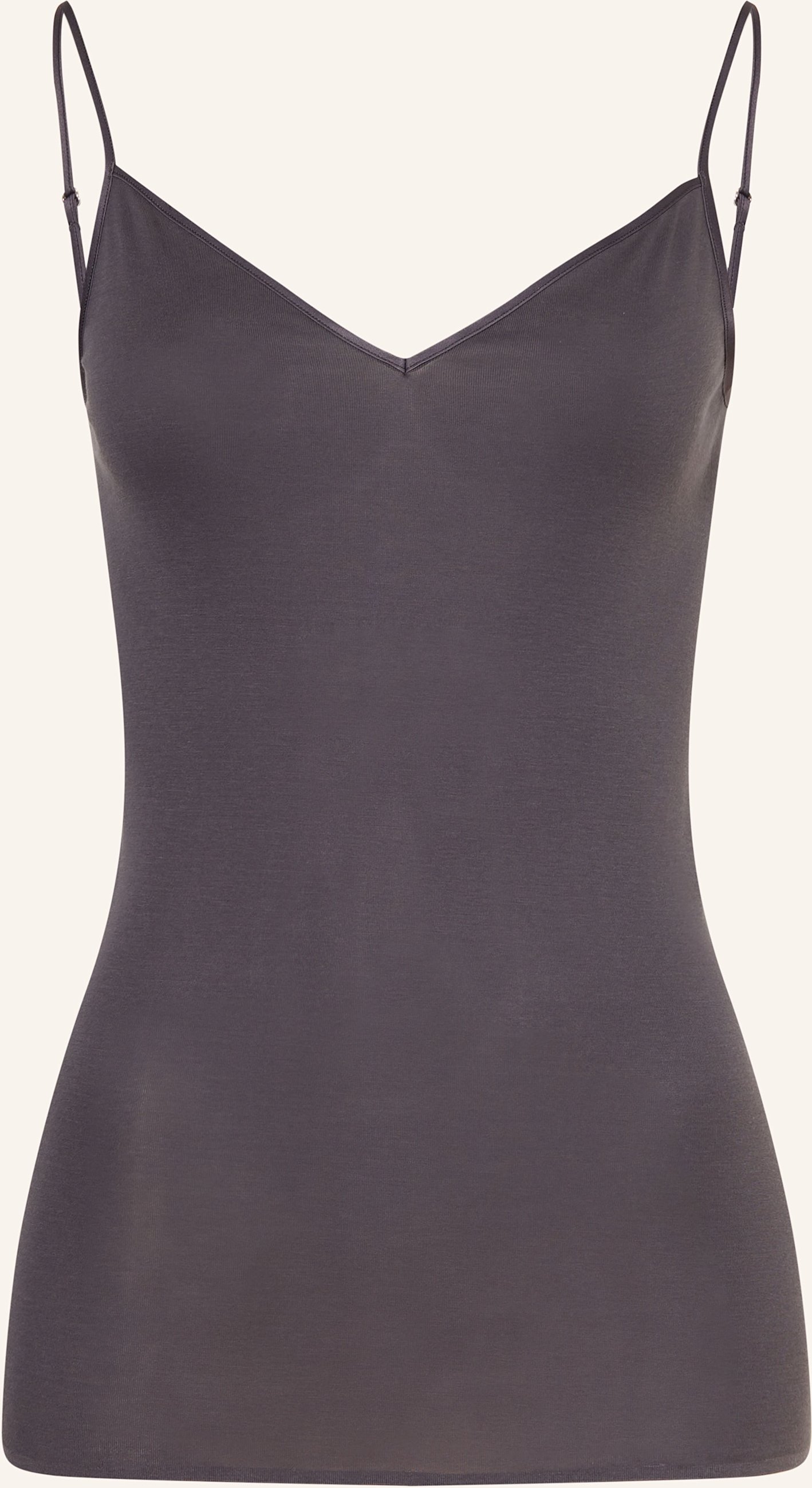 Hanro Top Cotton Seamless schwarz