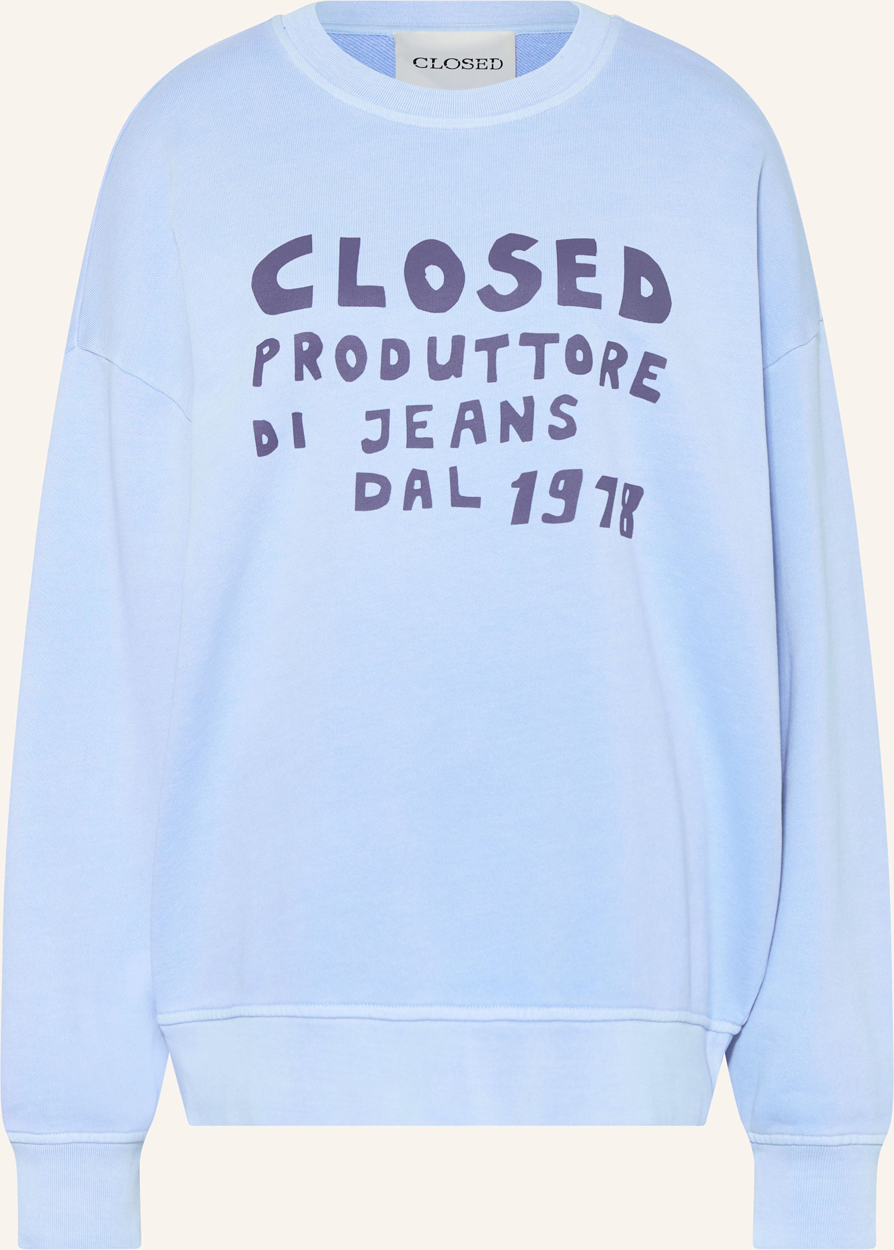 Closed Sweatshirt blau