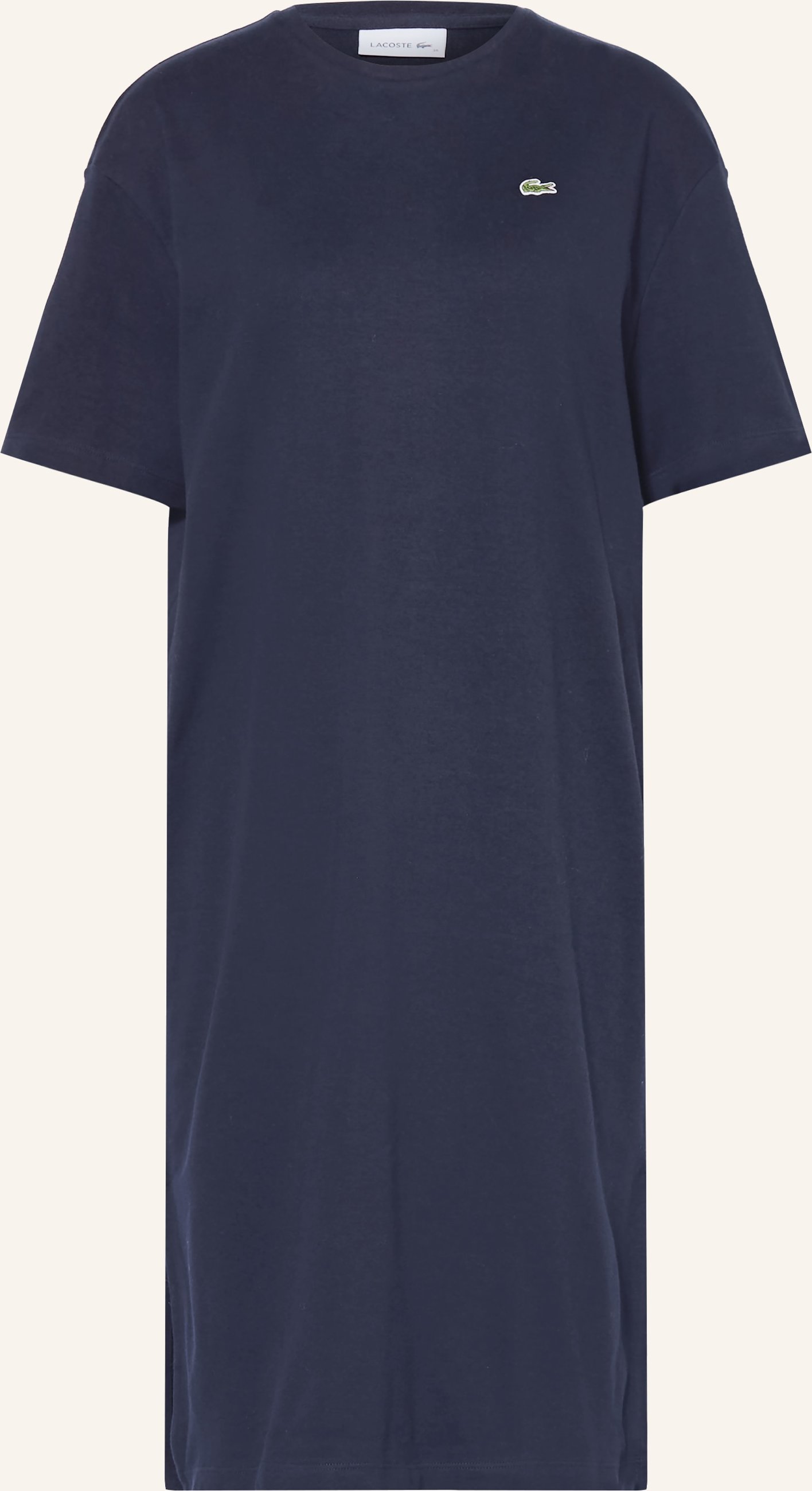 Lacoste Jerseykleid blau