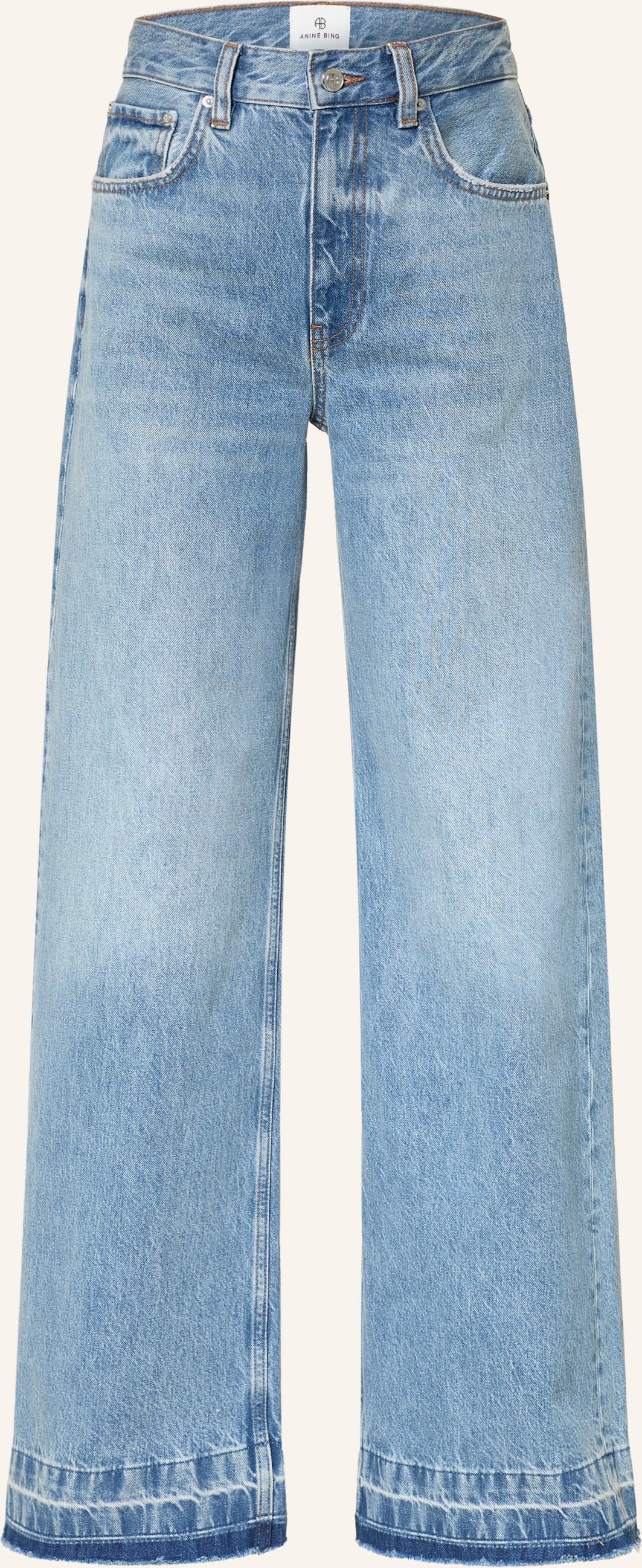 Anine Bing Wide Leg Jeans Lewis blau