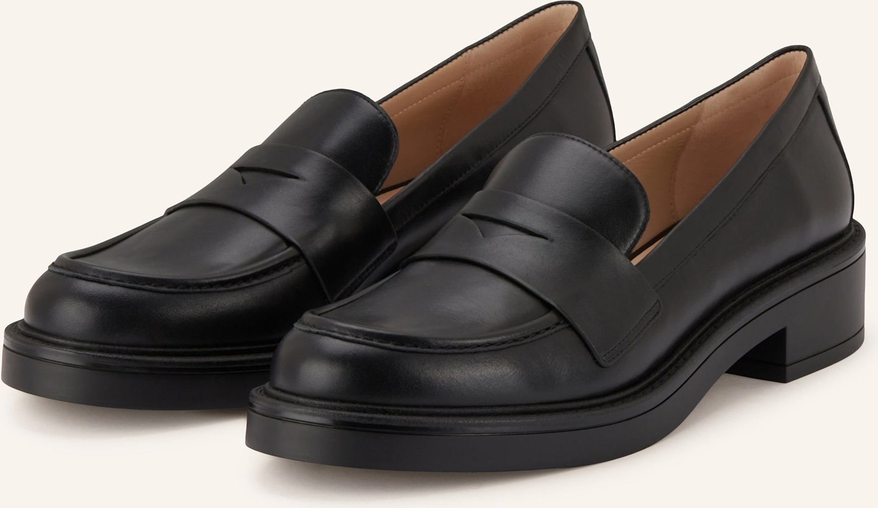 Thumbnail - Stuart Weitzman Penny-Loafer Celia schwarz